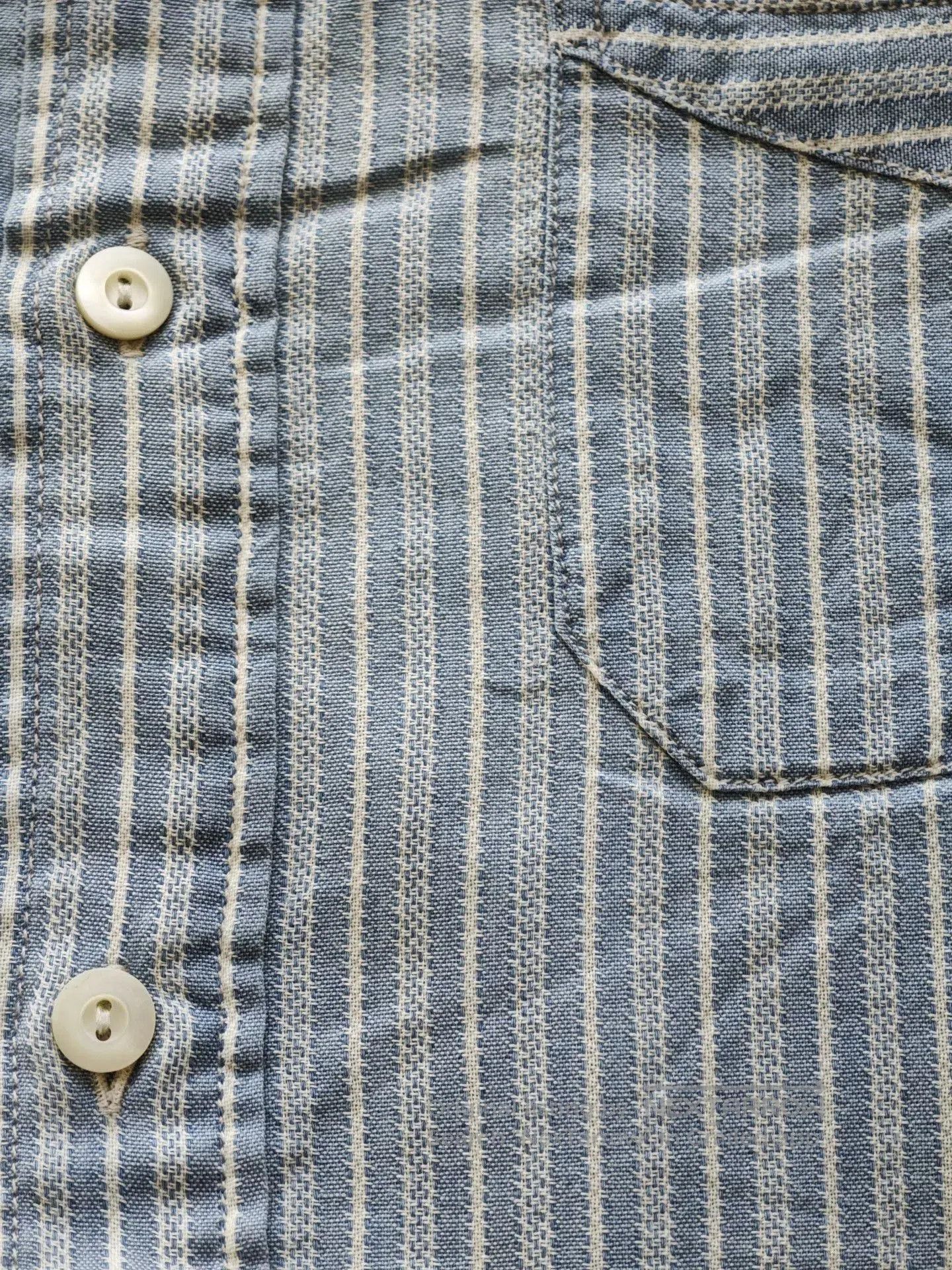 RRL Ralph Lauren RRL Vintage Discontinued Striped Shirt. Size US S / EU 44-46 / 1 - 2 Thumbnail