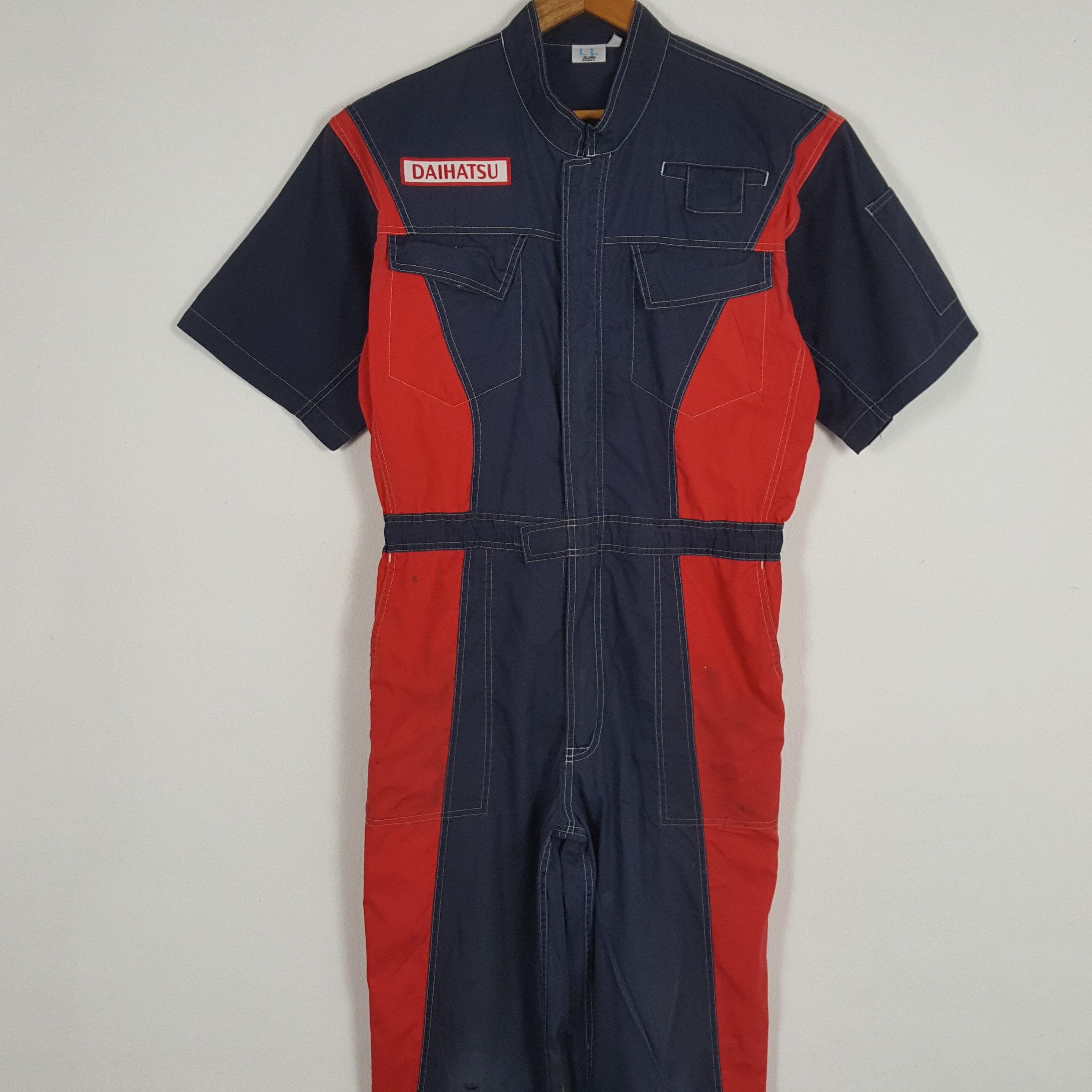 Japanese Brand × Vintage Vintage DAIHATSU Japanese Motorsports Racing Coverall Jacket Size US L / EU 52-54 / 3 - 5 Thumbnail