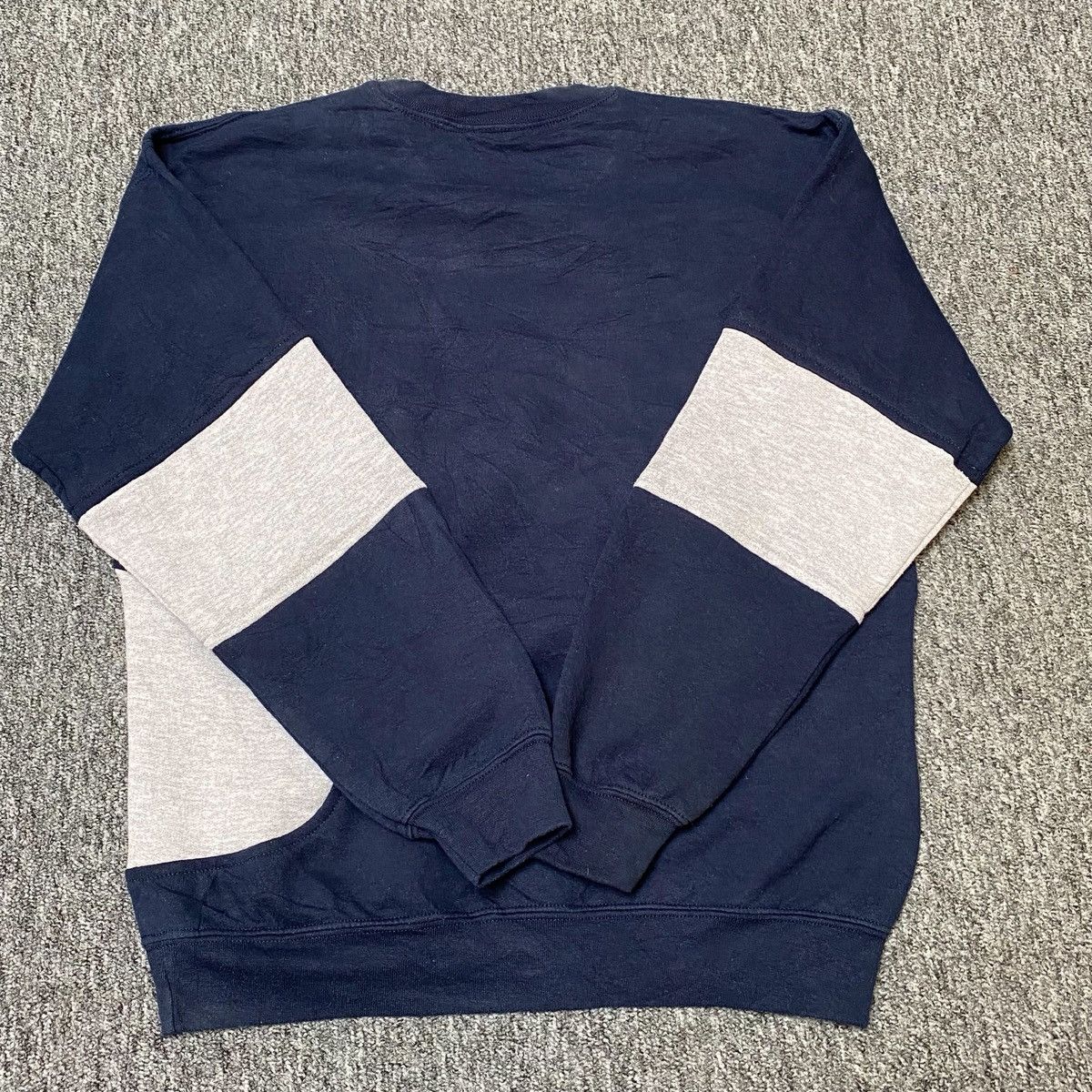 Other Nike reworked sweatshirt Mens S Grey Blue Size US S / EU 44-46 / 1 - 3 Thumbnail