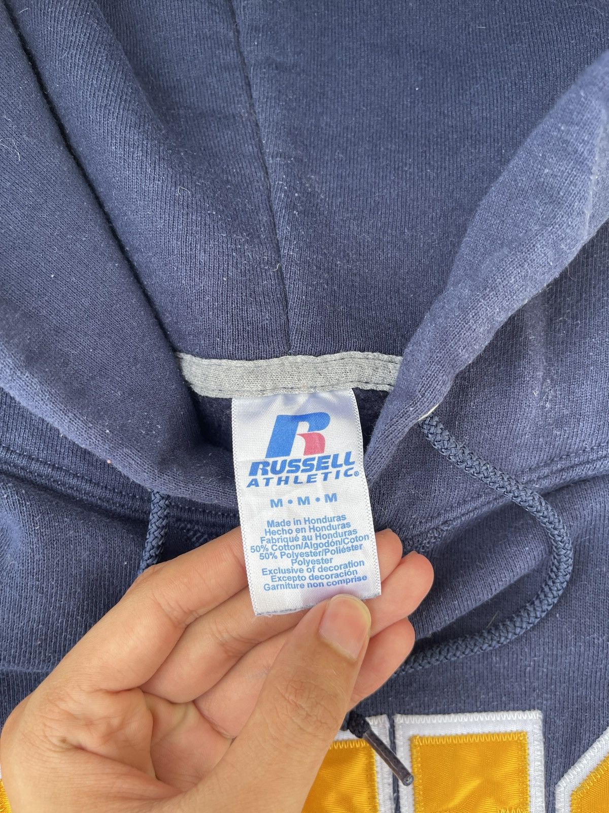 Russell Athletic × Vintage Vintage Russell Athletic UVIC Engineering Pullover Hoodie Size US L / EU 52-54 / 3 - 9 Thumbnail