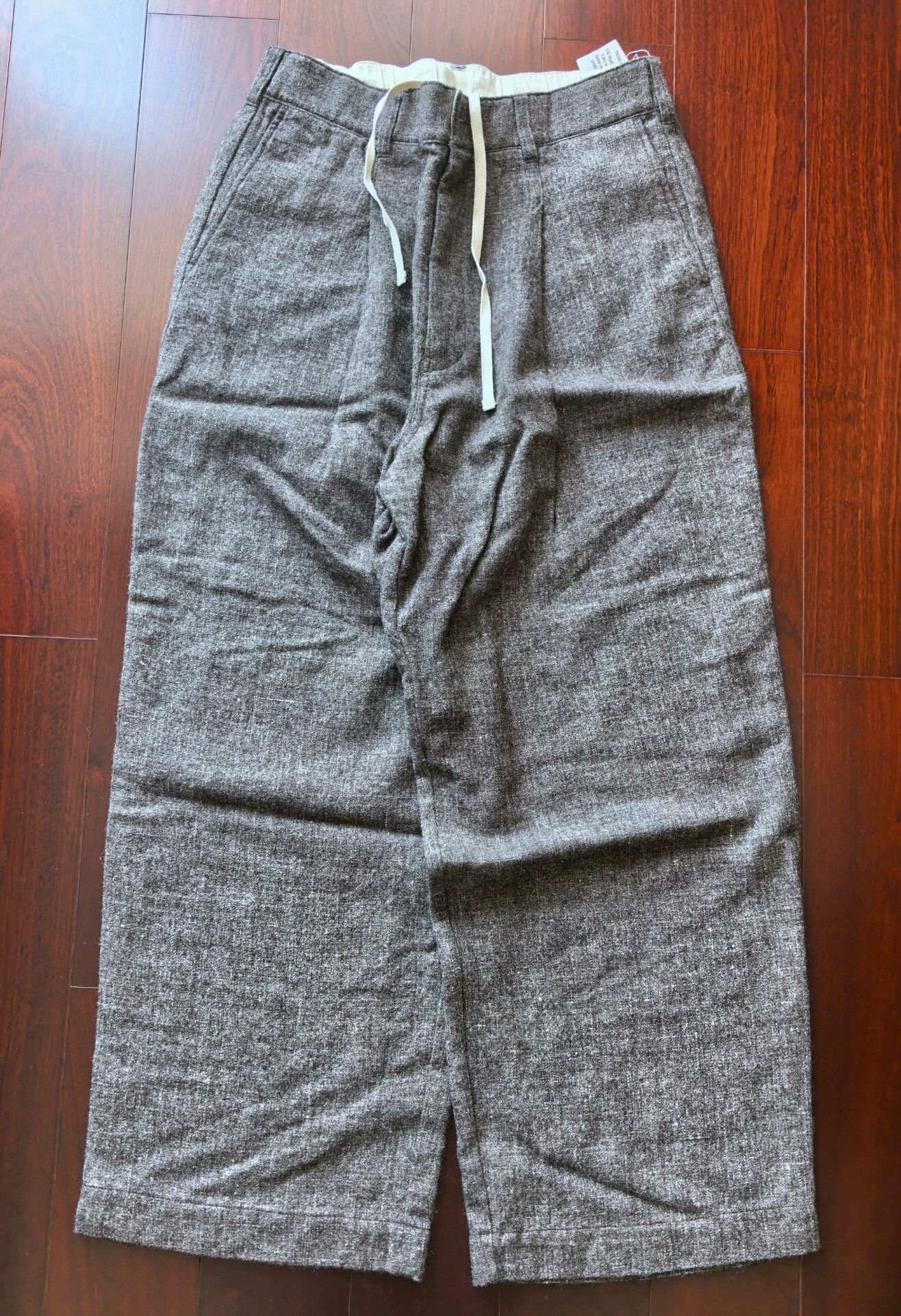 Nanamica nanamica wool linen blend textured pants Size US 36 / EU 52 - 1 Thumbnail