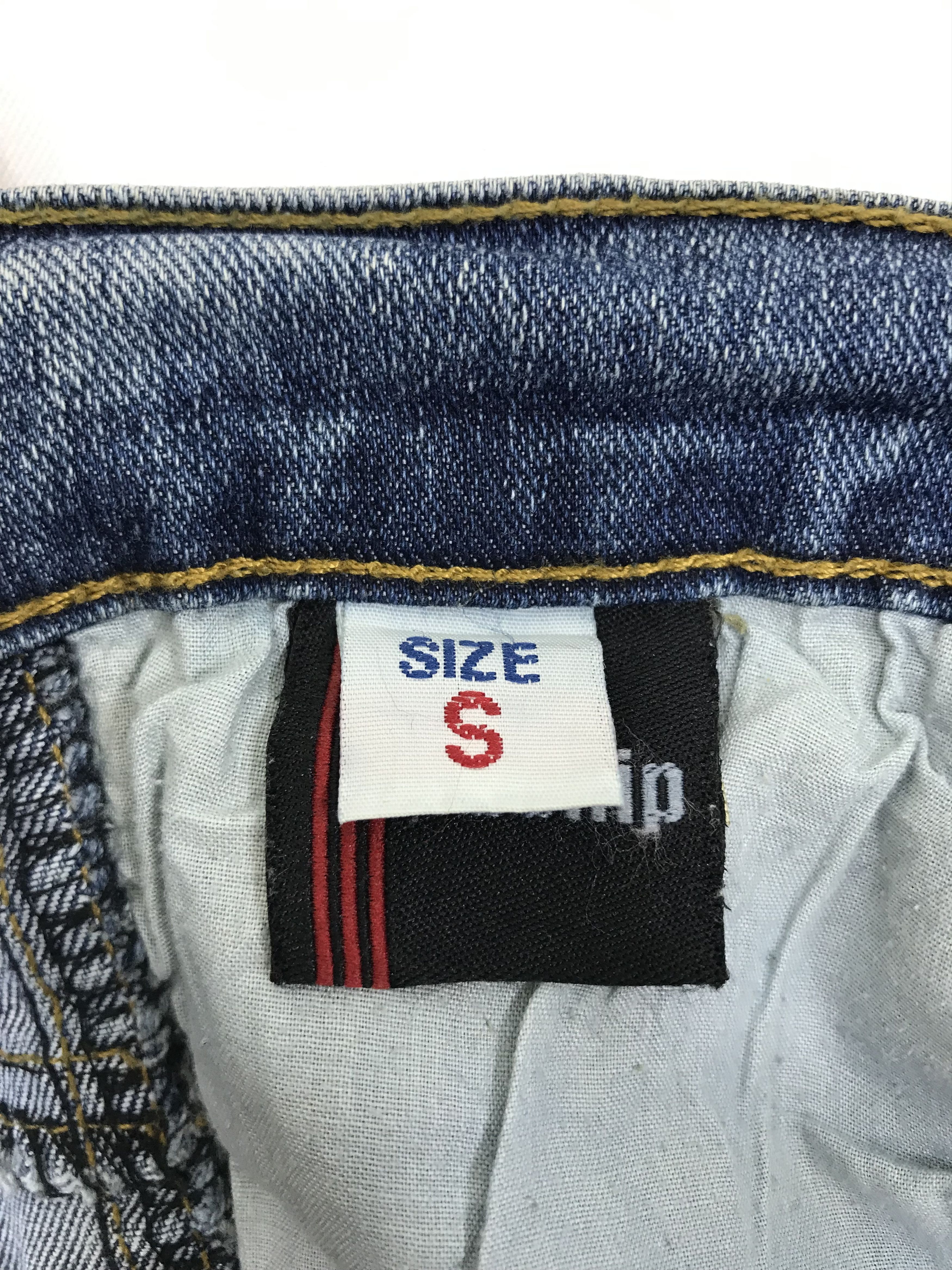 Japanese Brand Vintage BeSnip Lace-Up Flare Jeans Bell Bottom Denim Size 27" / US 4 / IT 40 - 12 Thumbnail