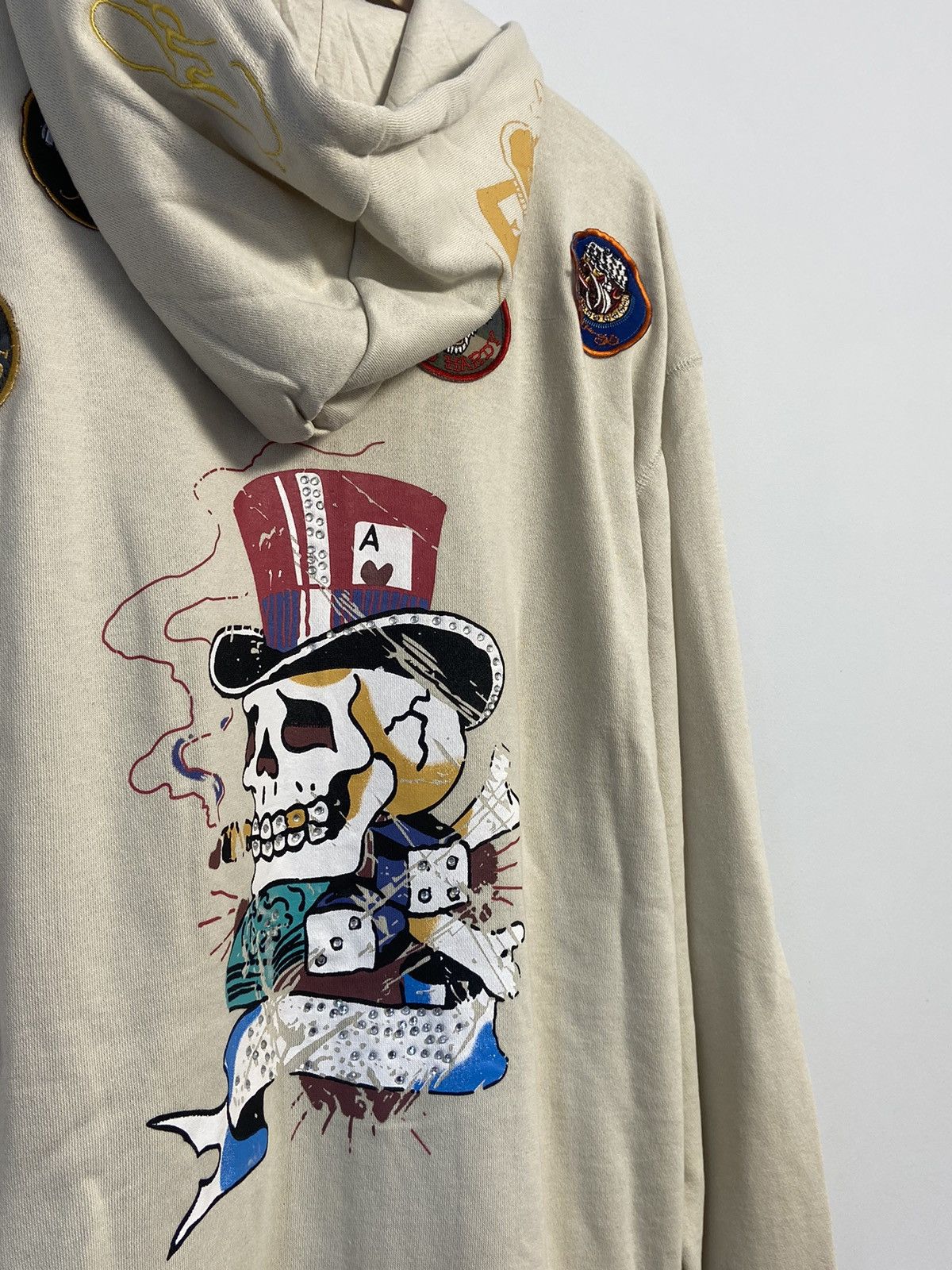 Ed Hardy Ed hardy by Christian Audigier Hoodie Zip Y2K style Size US XXL / EU 58 / 5 - 7 Thumbnail