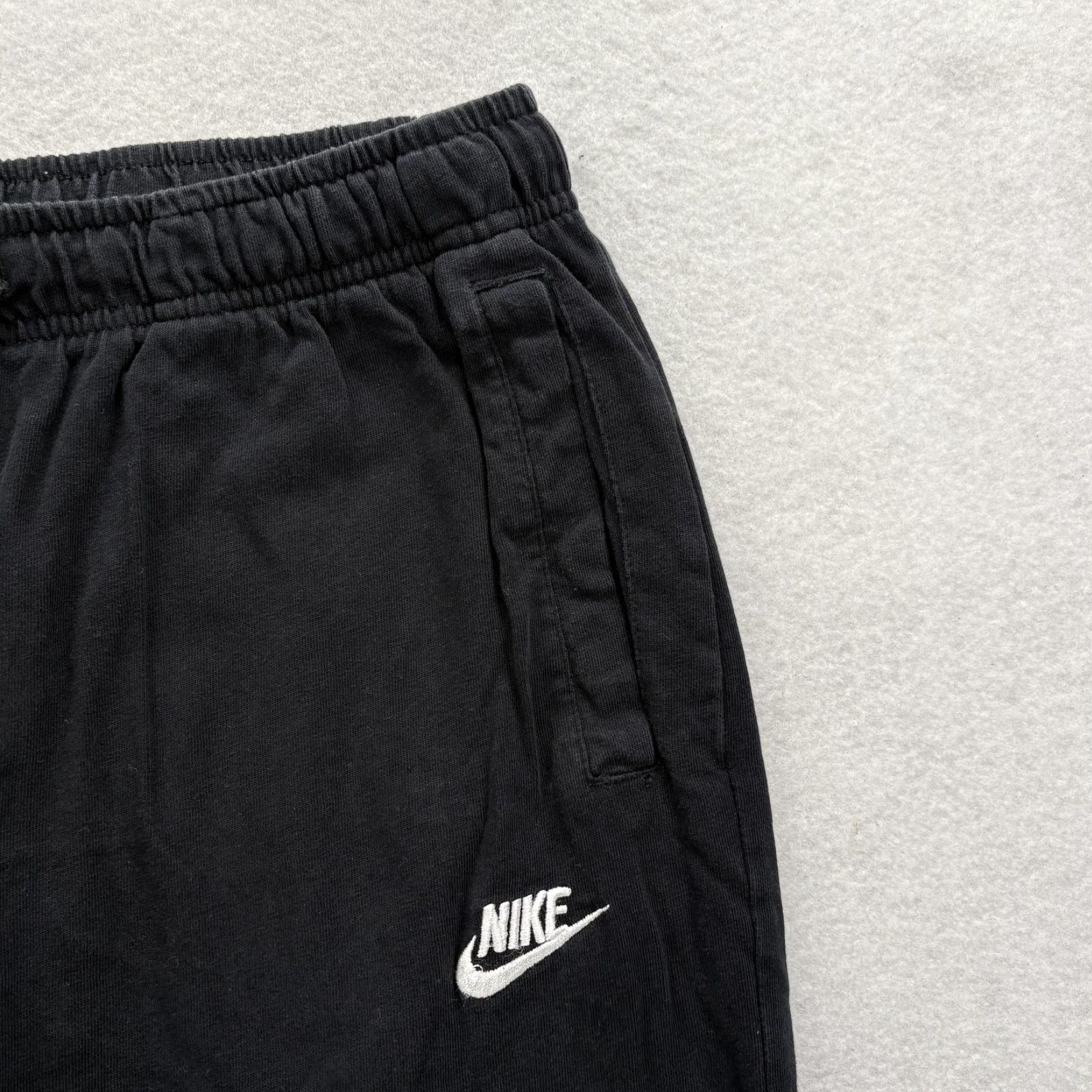 Nike Nike Pants Mens Medium Black Woven Joggers Cotton Casual Athletic Gym Lounge Size US 31 - 3 Thumbnail