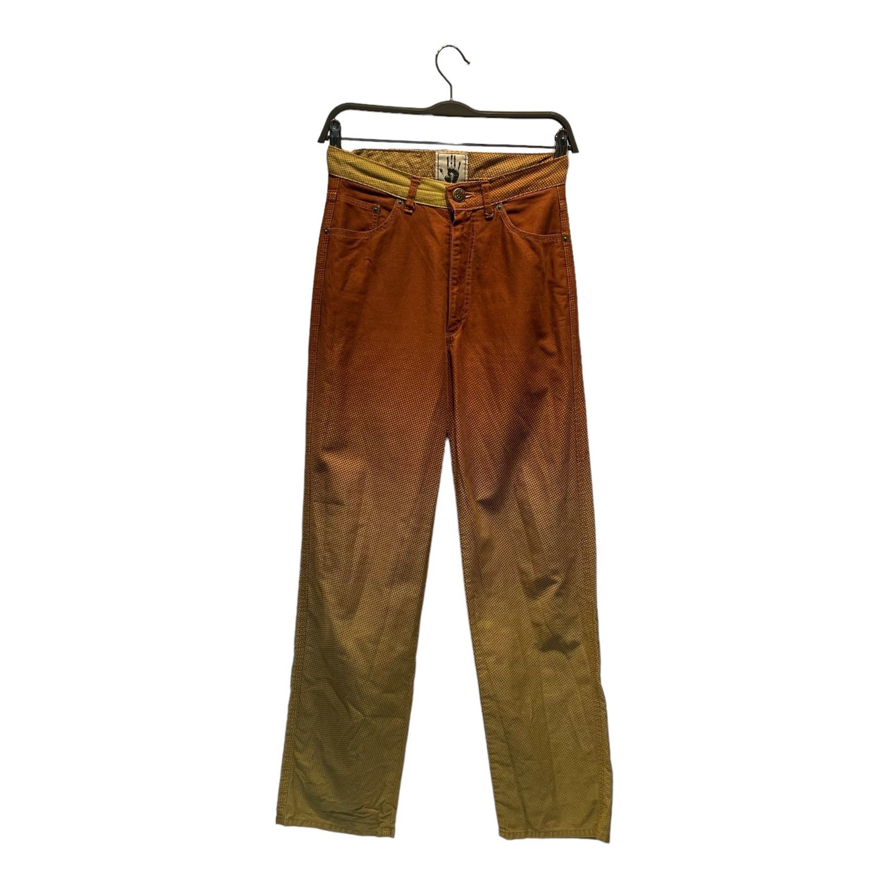 Jean Paul Gaultier Archive Gradient Straight Leg Denim Pants Size 28" / US 6 / IT 42 - 1 Thumbnail