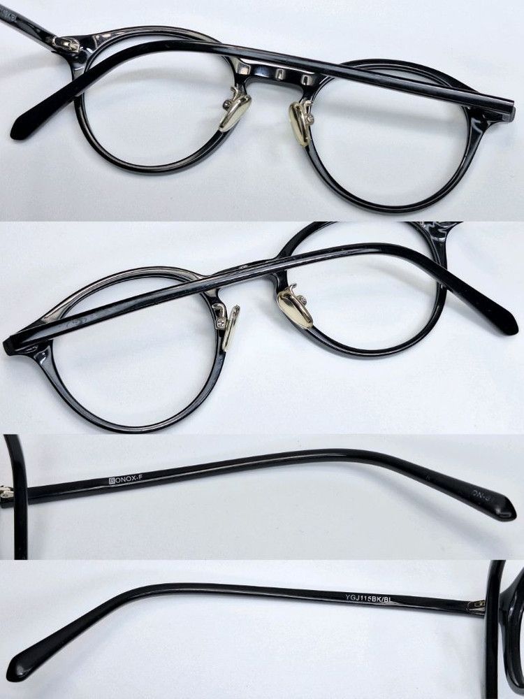 Other DULTON BONOX-F YGJ115BK Black Round Boston Frame Eyeglasses Size ONE SIZE - 8 Thumbnail
