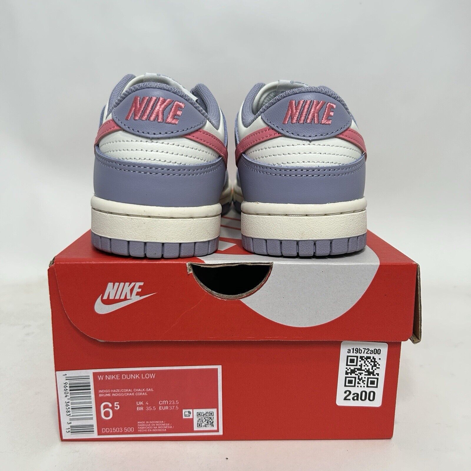 Nike Nike Shoes Dunk Low WMNS “Indigo Haze” 2024 Size US 6.5 / IT 36.5 - 4 Thumbnail