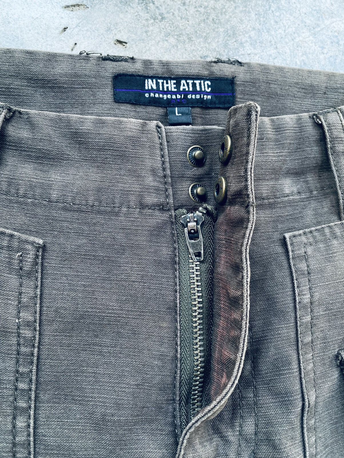 In The Attic Vintage In the Attic Hype Pocket Pants Rare Size US 34 / EU 50 - 7 Thumbnail