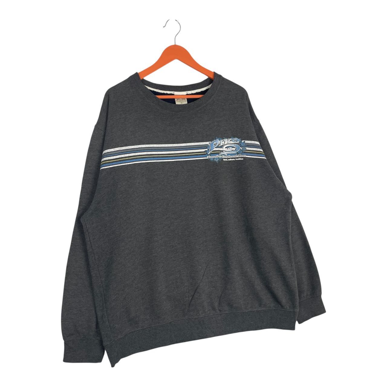 Vintage Vintage Piko Surf Surfer Style Backhit Print Sweatshirt Size US XXL / EU 58 / 5 - 3 Thumbnail