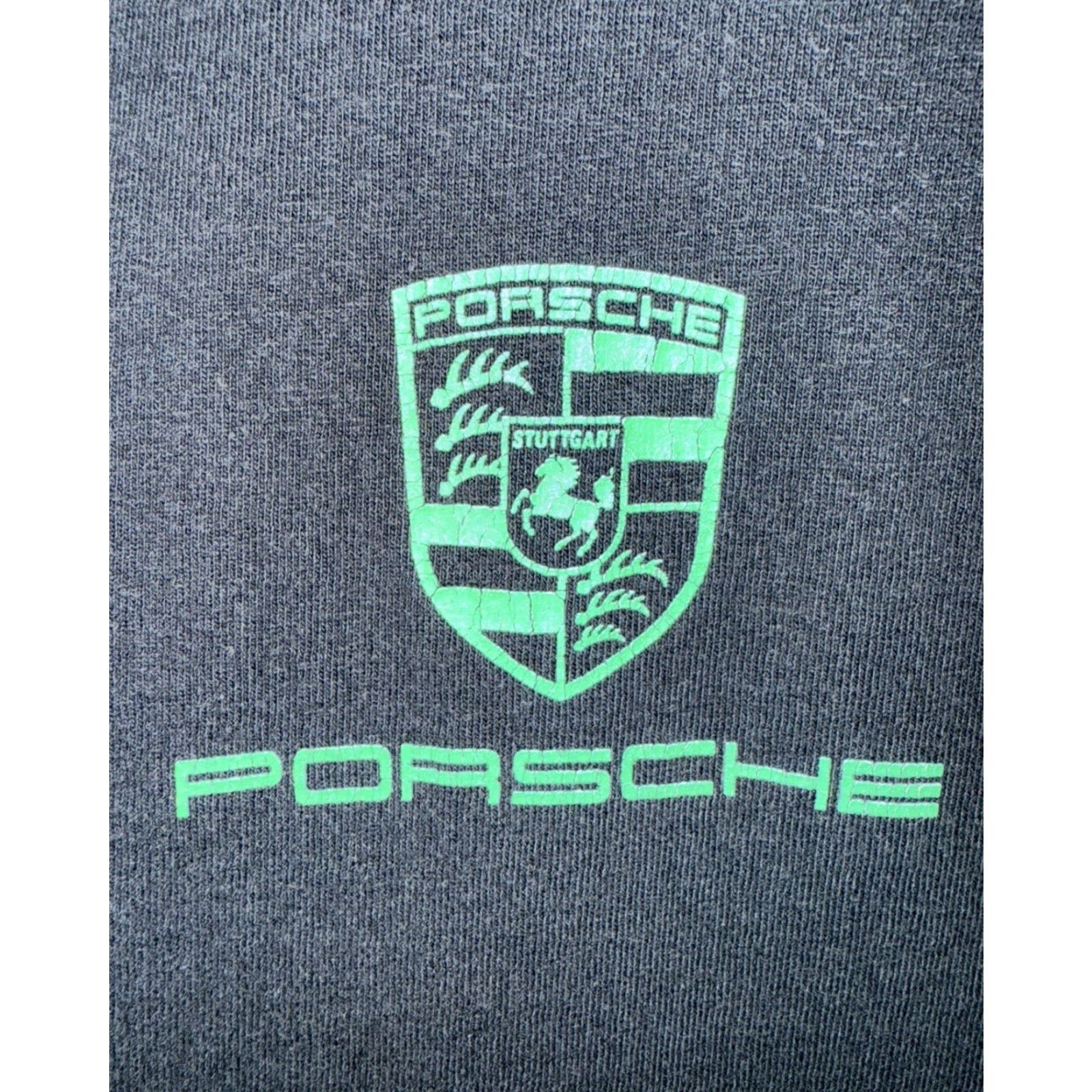 Spyder VINTAGE Porsche 918 Spyder Green Still Mean Promo Shirt L RARE Men T-Shirt Black XS? No, size L. Size US L / EU 52-54 / 3 - 3 Thumbnail
