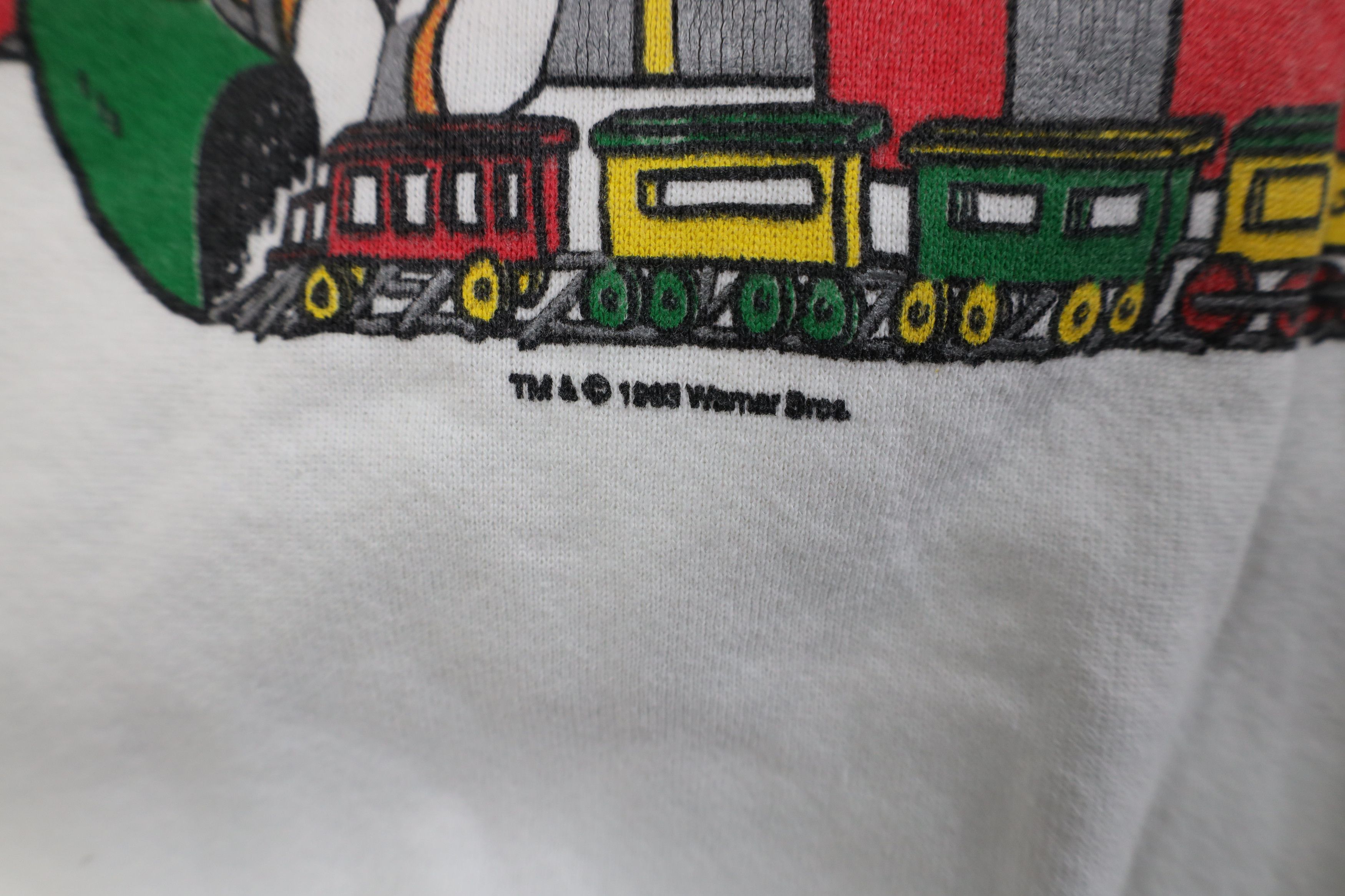 Vintage Vintage 90s Looney Tunes Christmas Tweety Bird Sweatshirt Size XL / US 12-14 / IT 48-50 - 8 Thumbnail