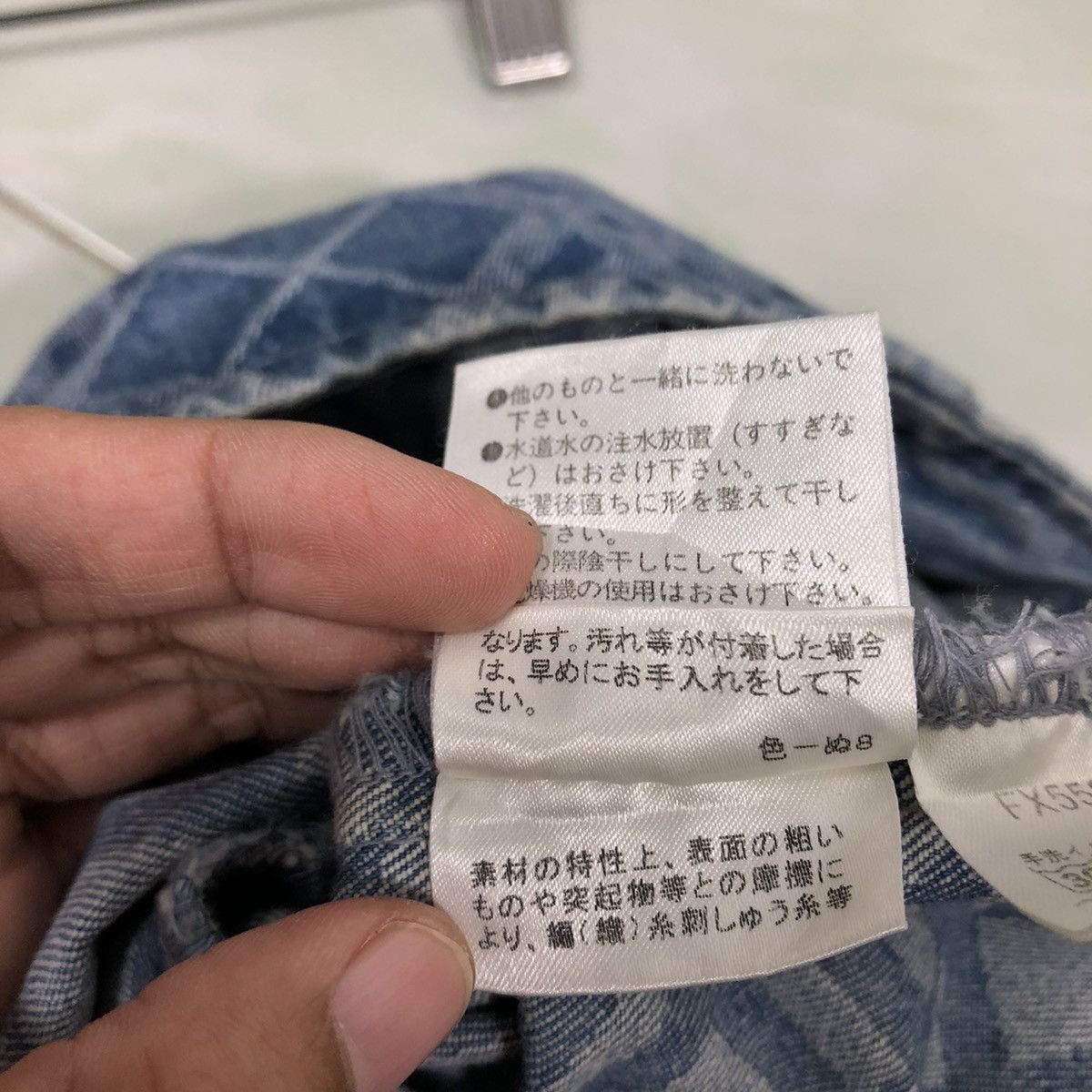 Burberry 🔥Denim Skirt Vintage Burberry London Blue Label Size 28" / US 6 / IT 42 - 10 Thumbnail