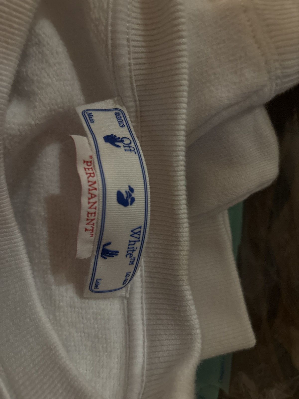 Off-White Off White Arrow Crew Neck White/Black Size US L / EU 52-54 / 3 - 4 Thumbnail