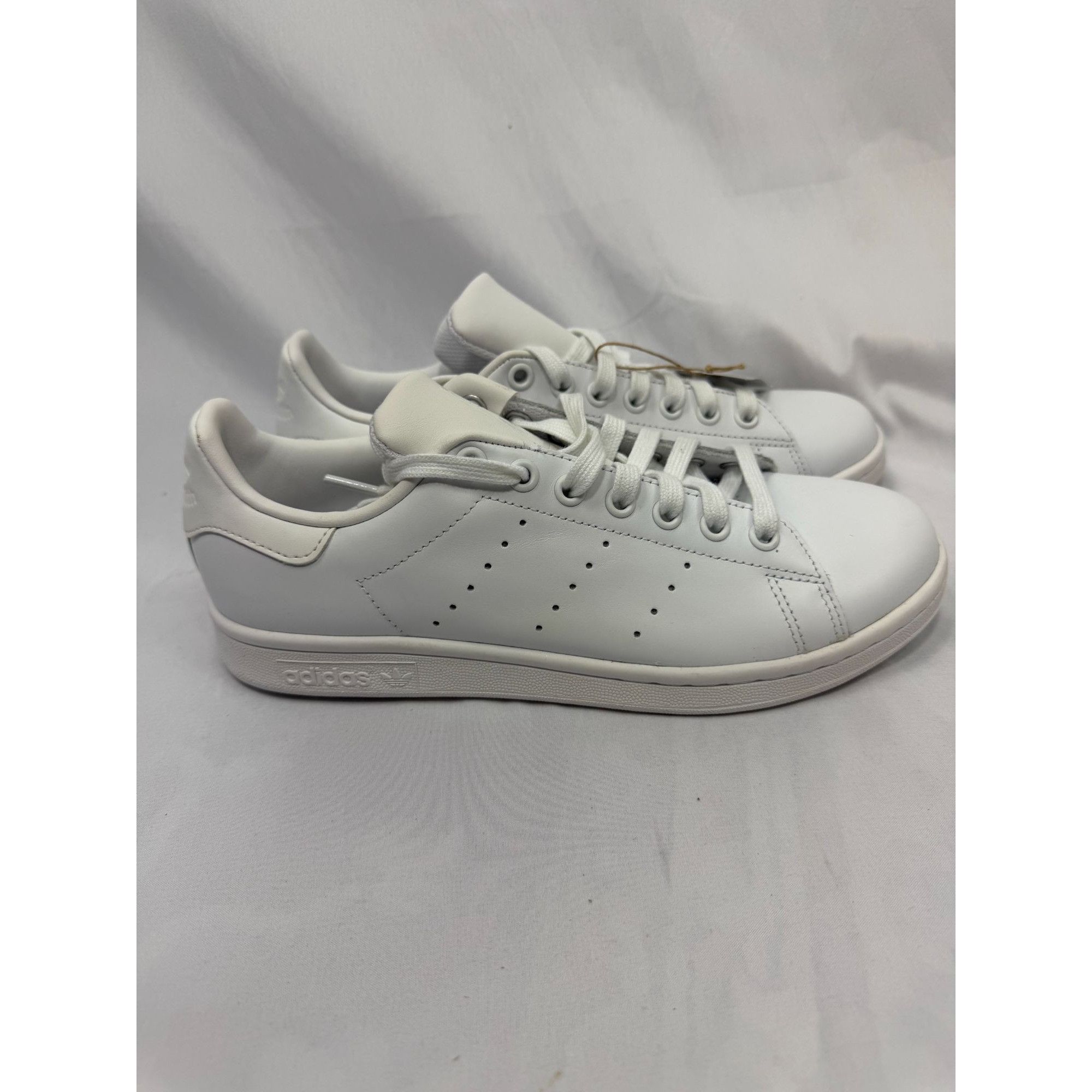 Adidas Adidas Stan Smith White Leather Sneakers Men 6.5 Women 8 Cla Size US 6.5 / EU 39-40 - 5 Thumbnail