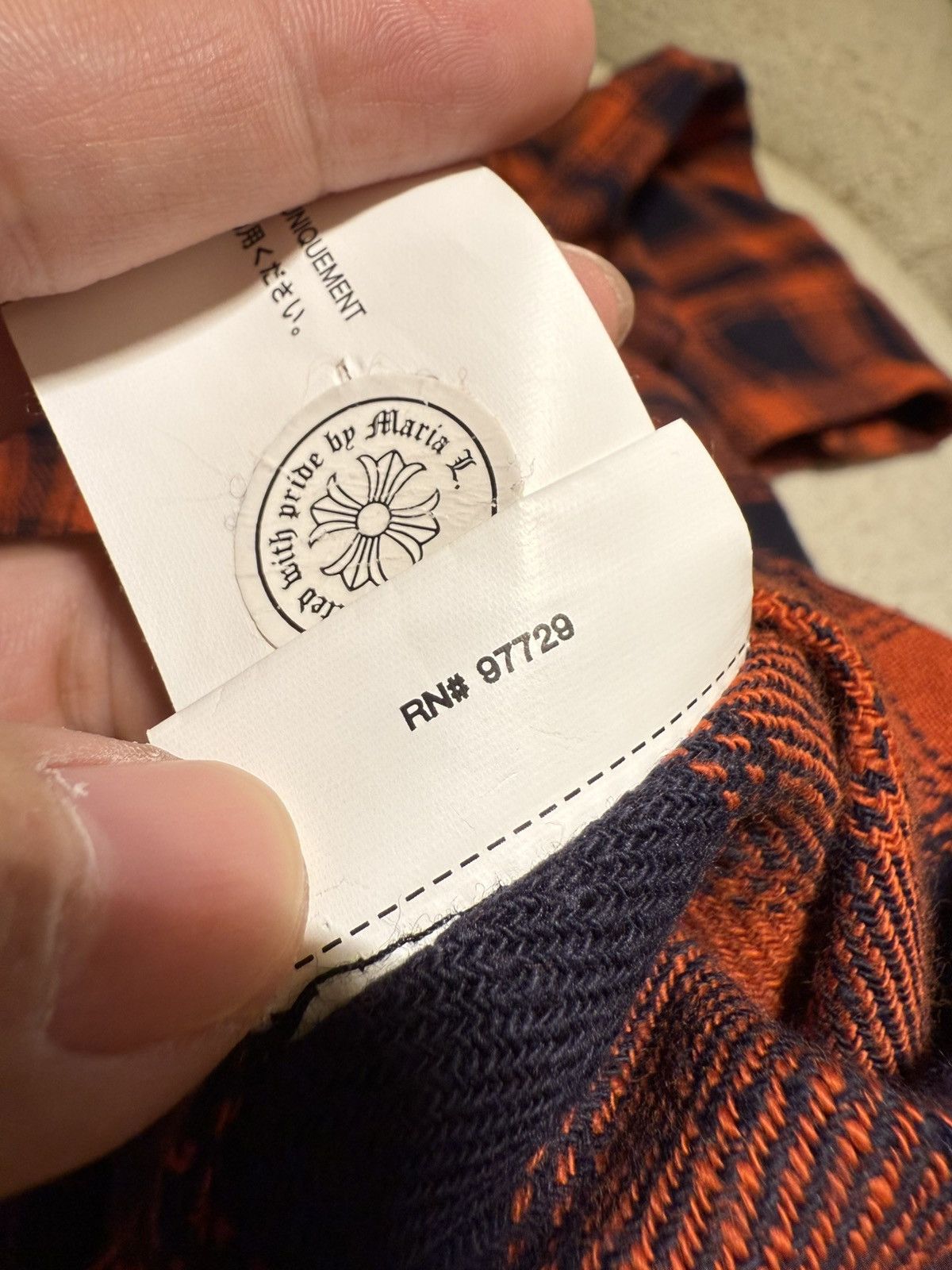 Chrome Hearts Chrome hearts flanel button (Virgil Ablob) Size US M / EU 48-50 / 2 - 15 Thumbnail