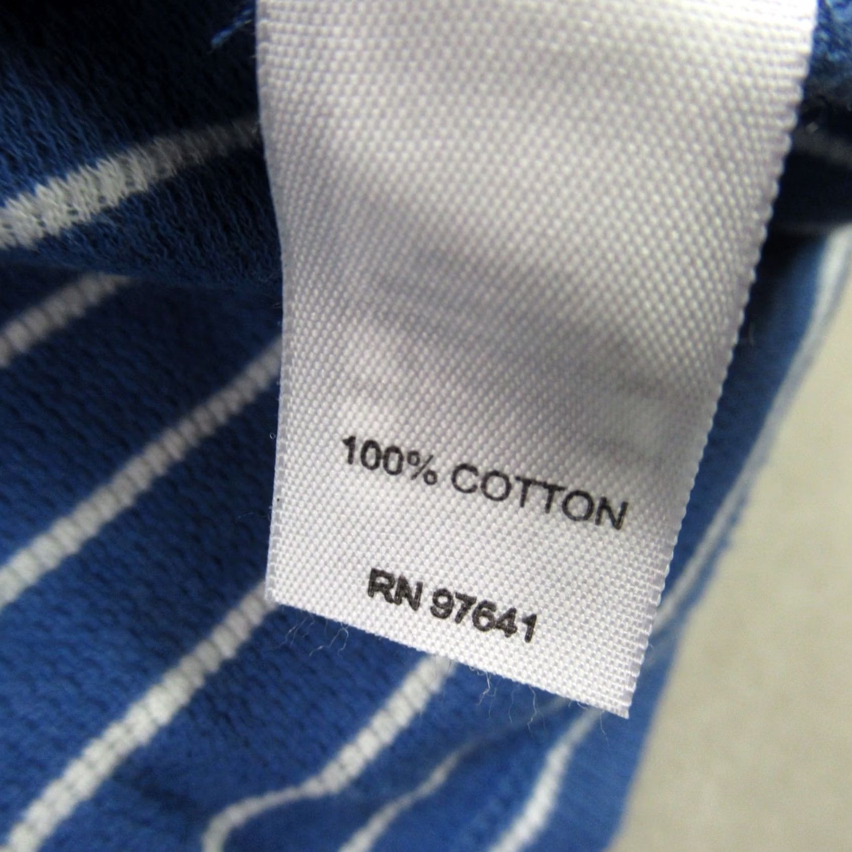 J. Jill J Jill Shirt Womens L Henley Stripes Buttons Blue Casual Shirt Size L / US 10 / IT 46 - 4 Thumbnail