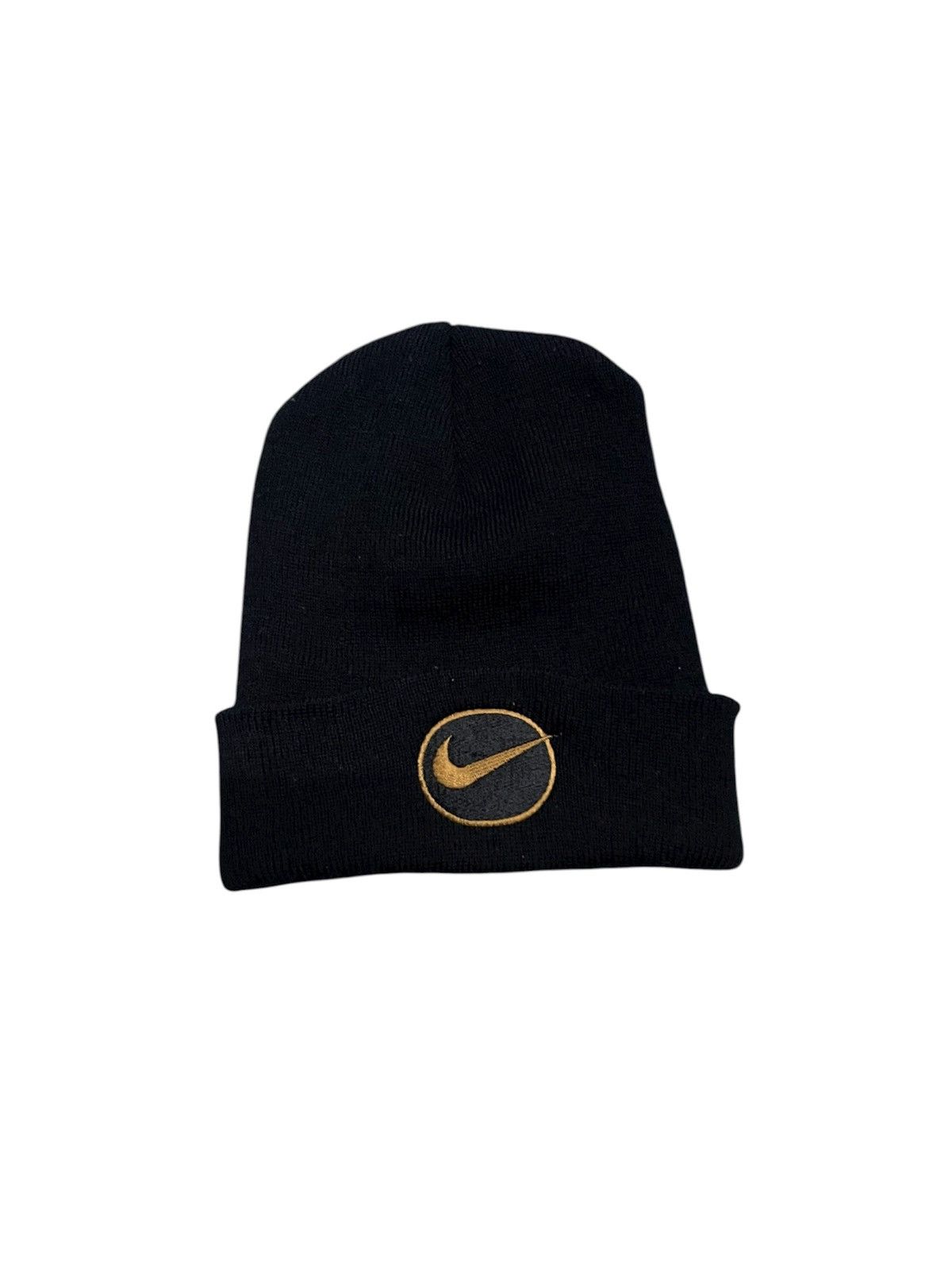 Nike 90s NIKE SWOOSH BEANIE HAT RARE Size ONE SIZE - 1 Thumbnail