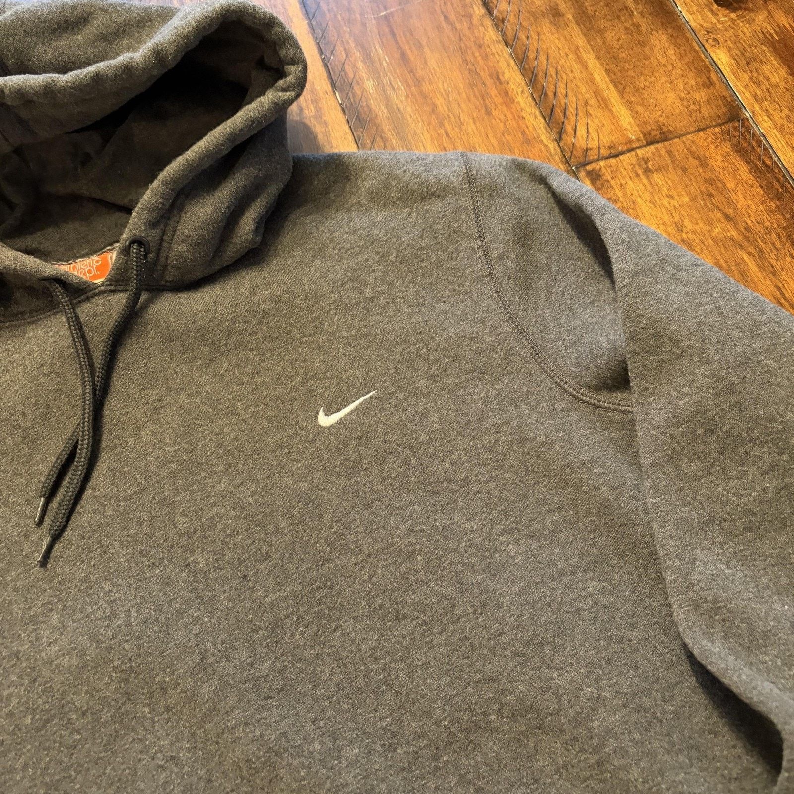 Nike Nike Hoodie Sweatshirt Medium Gray Fleece Pullover Pocket Size US M / EU 48-50 / 2 - 4 Thumbnail