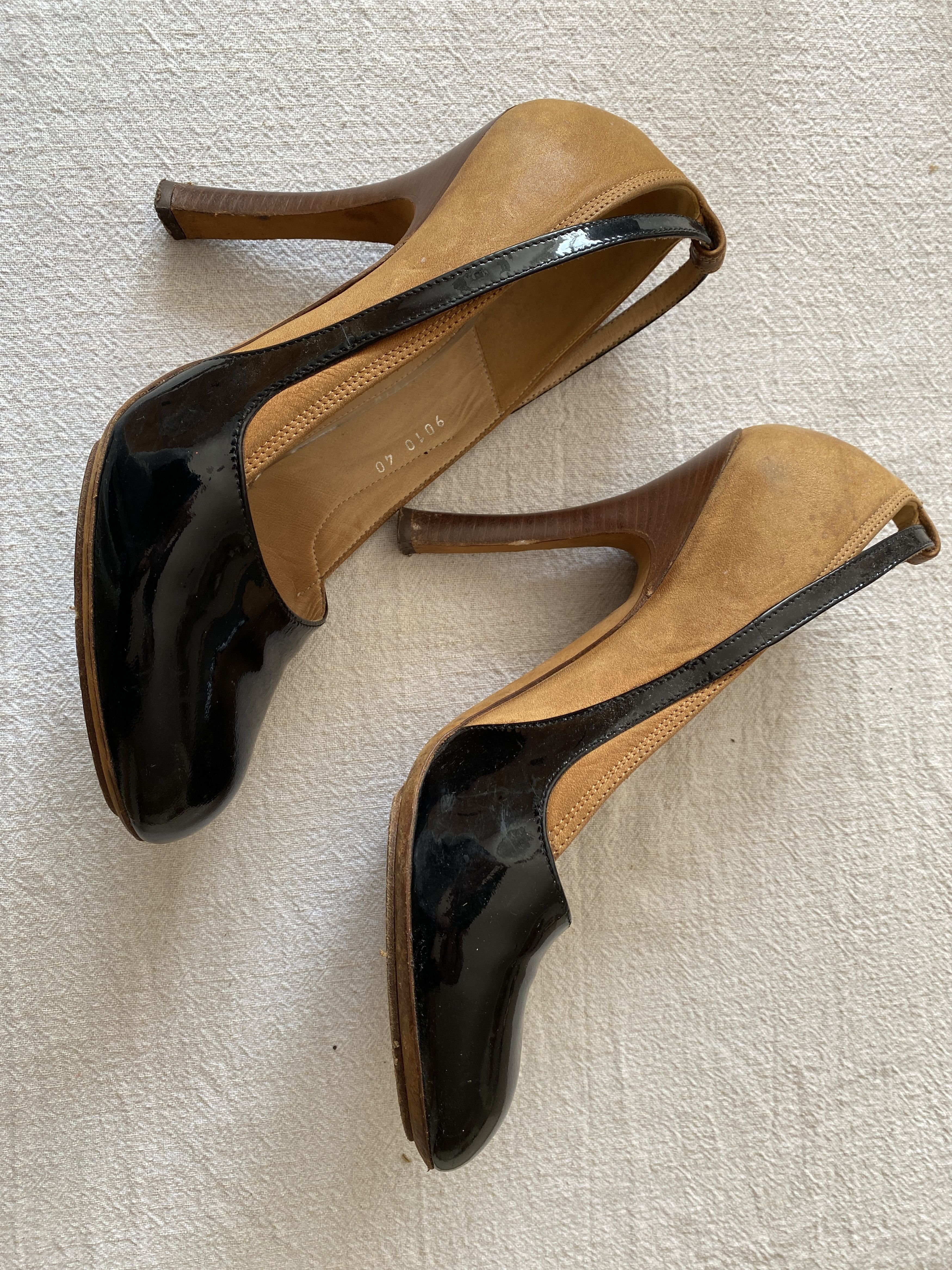 Dries Van Noten Two tones heels Size US 10 / IT 40 - 1 Thumbnail