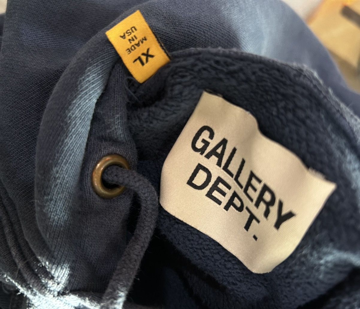 Gallery Dept. Gallery Dept Navy & Red Art That Kills Hoodie Size XL Size US XL / EU 56 / 4 - 5 Thumbnail