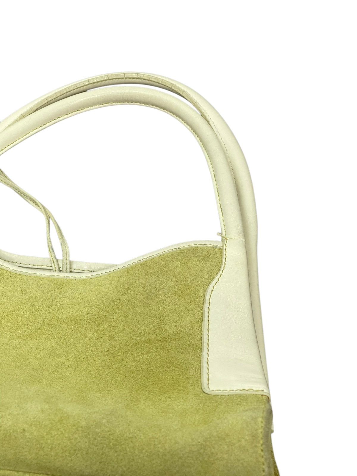 Leather Suede Leather Natural Beauty Basic Crescent Hand Bag 1🟩3 Size ONE SIZE - 18 Thumbnail