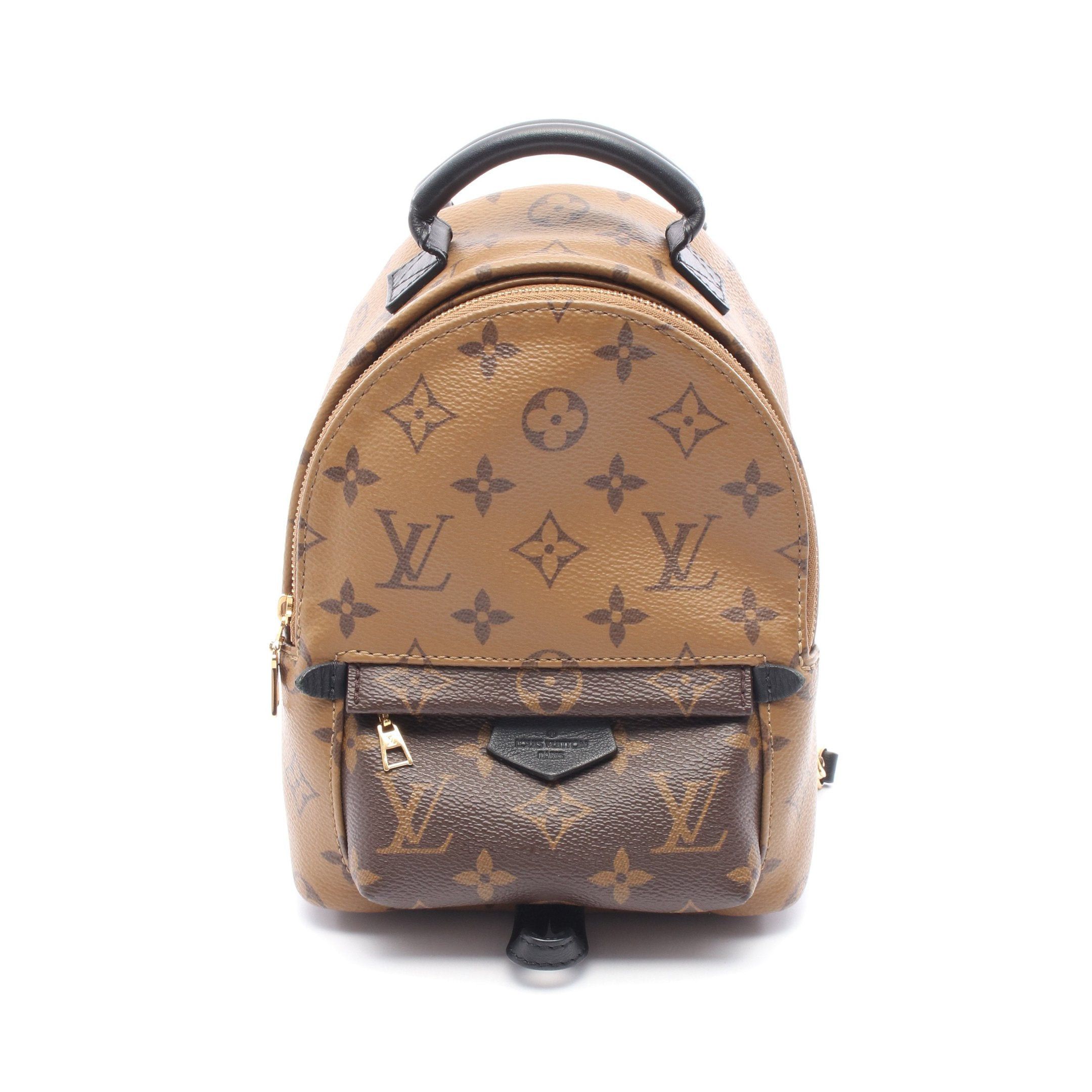 Louis Vuitton Palm Springs Backpack Mini Monogram Reverse Rucksack
