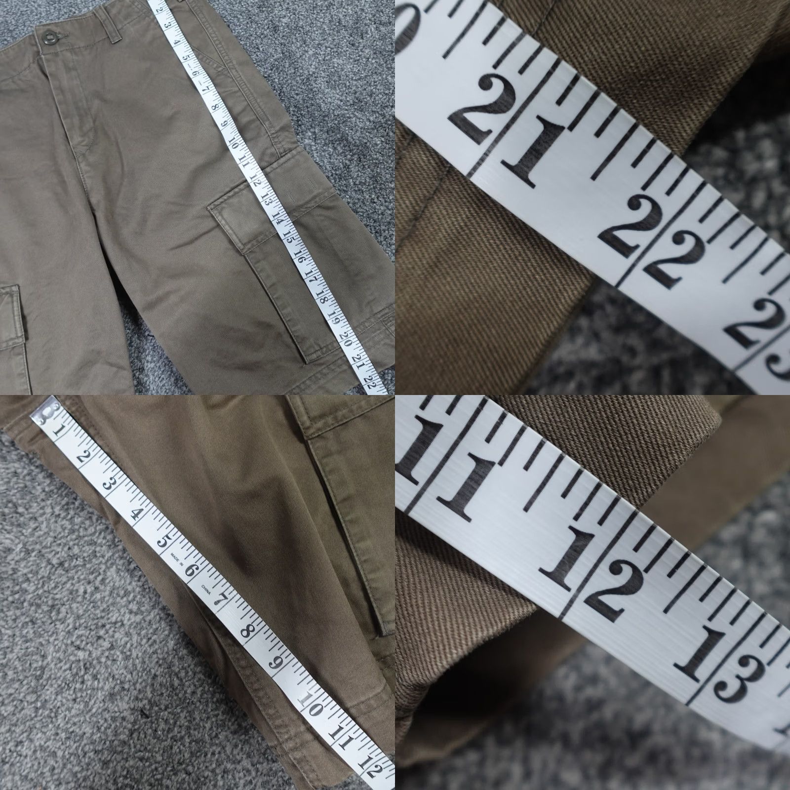 Gap Gap Cargo Shorts Brown Size 30 W30 Men's Heavy Cotton Cargo Short Size US 30 / EU 46 - 8 Thumbnail