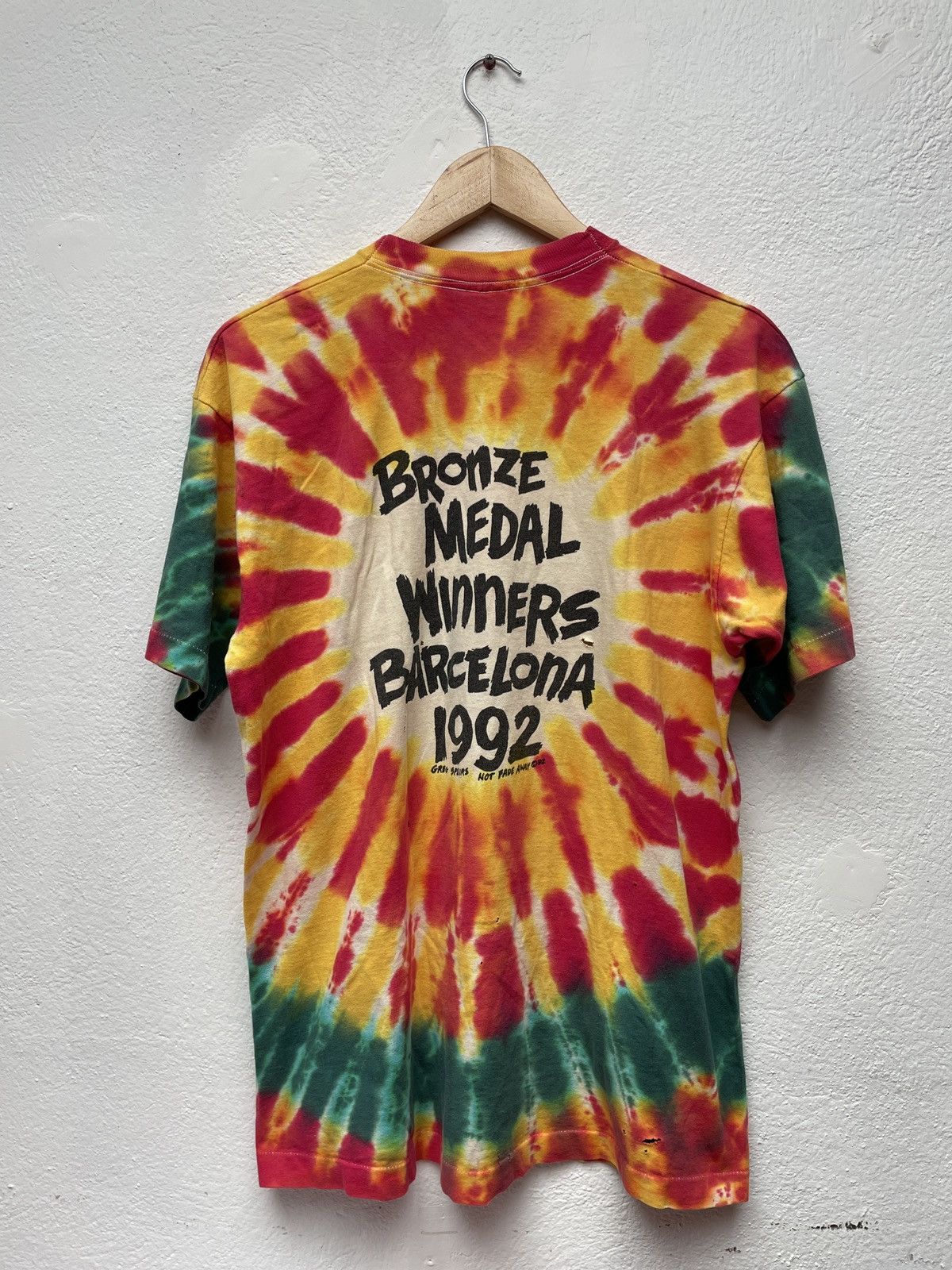 Grateful Dead × Liquid Blue × Vintage Vintage 1992 Greatful Dead Lithuania Summer Olympics RARE Size US L / EU 52-54 / 3 - 2 Thumbnail