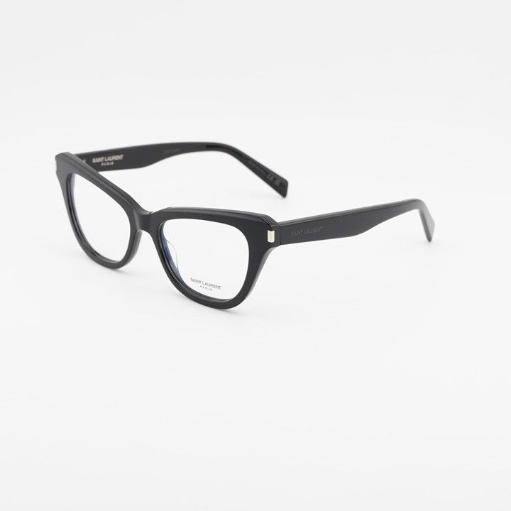 Saint Laurent Paris Saint Laurent SL472 001 Eyeglasses Black 52mm Cat Eye Frame Size ONE SIZE - 1 Thumbnail
