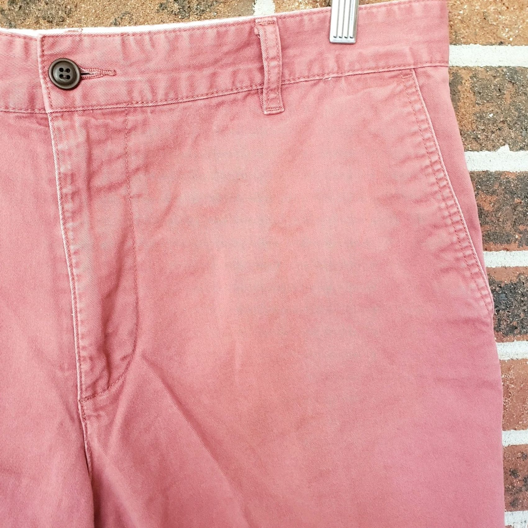 Dockers DOCKERS Shorts Mens Size 36 Red 100% Cotton 10" Inseam Flat Front Pockets Casual Size US 36 / EU 52 - 5 Thumbnail