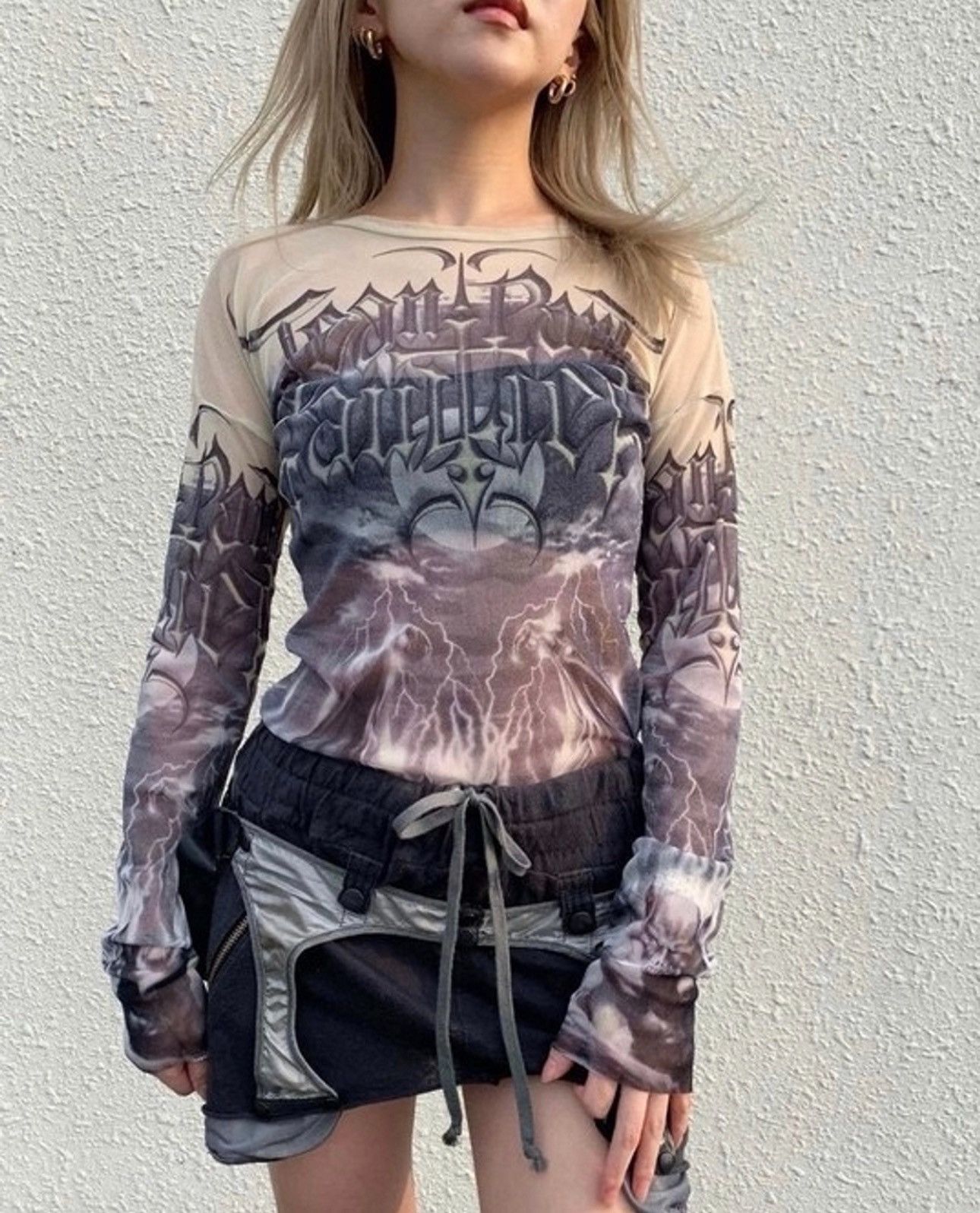 Jean Paul Gaultier Jean Paul Gautier Satan Mesh Size S / US 4 / IT 40 - 9 Thumbnail