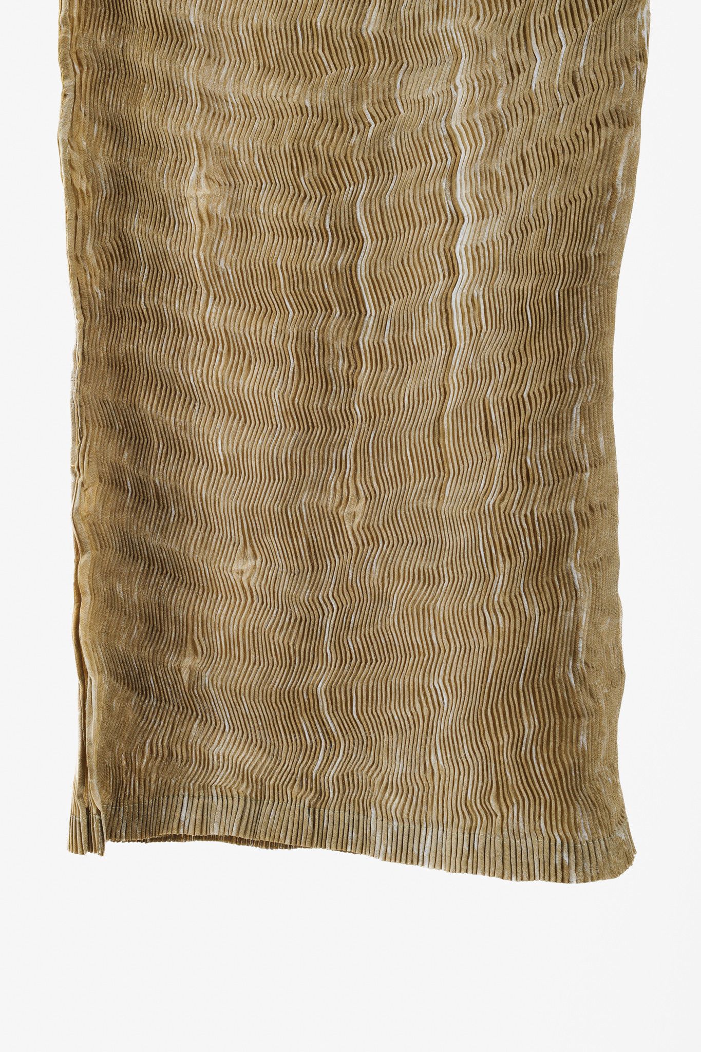 Issey Miyake Issey Miyake Archival Tan Zigzag Pleats Long Duster Size M / US 6-8 / IT 42-44 - 14 Thumbnail