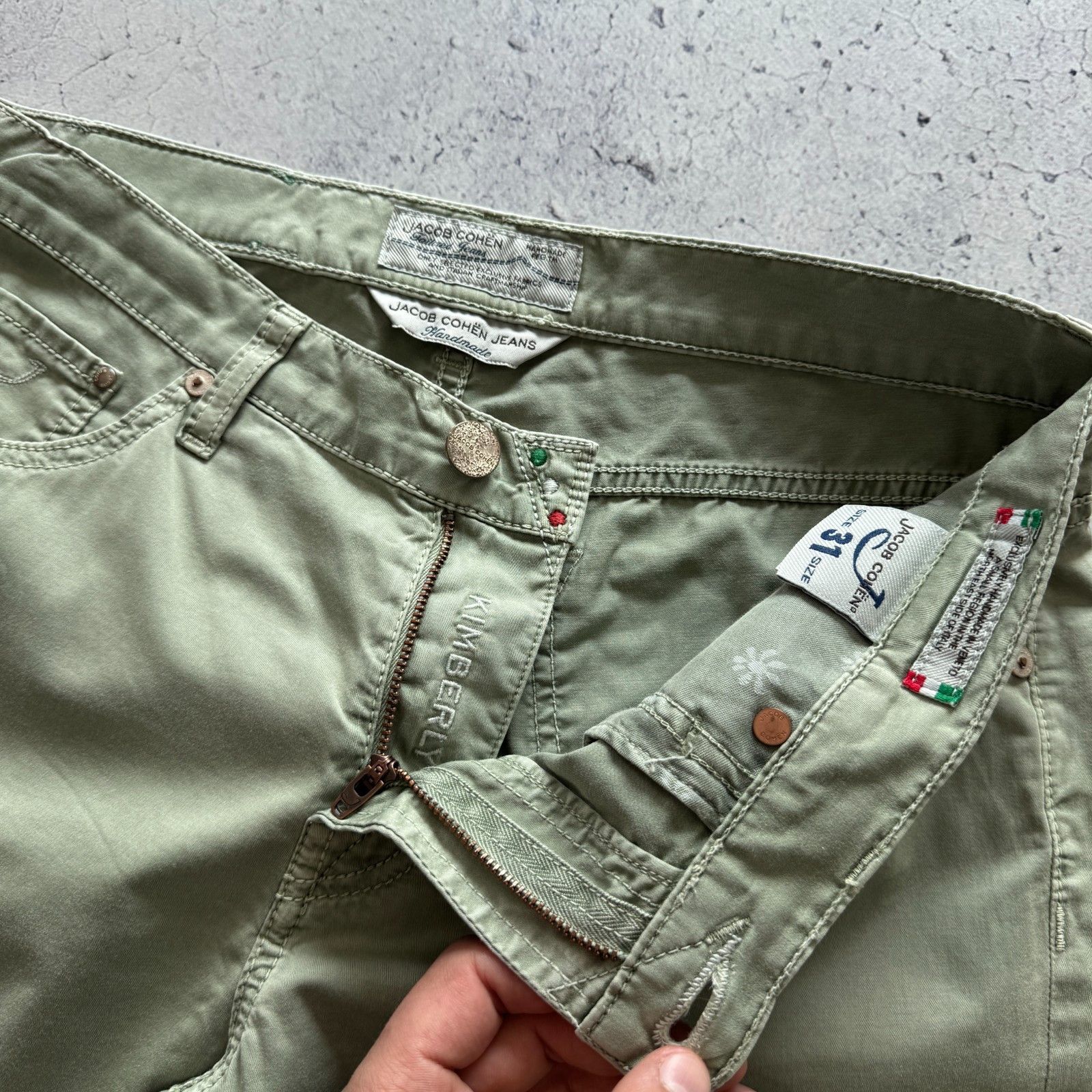 Jacob Cohen Jacob Cohen Kimberly Slim Pants Luxury Vintage Womens 31 Size 32" / US 10 / IT 46 - 7 Thumbnail