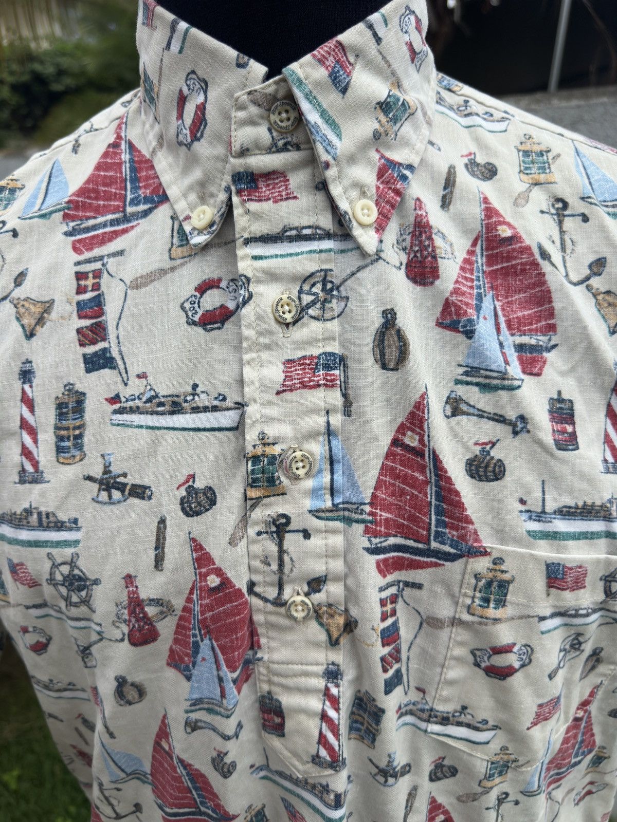 Reyn Spooner PreOwned Reyn Spooner Hawaiian Print Multicolored Men's S Size US S / EU 44-46 / 1 - 3 Thumbnail
