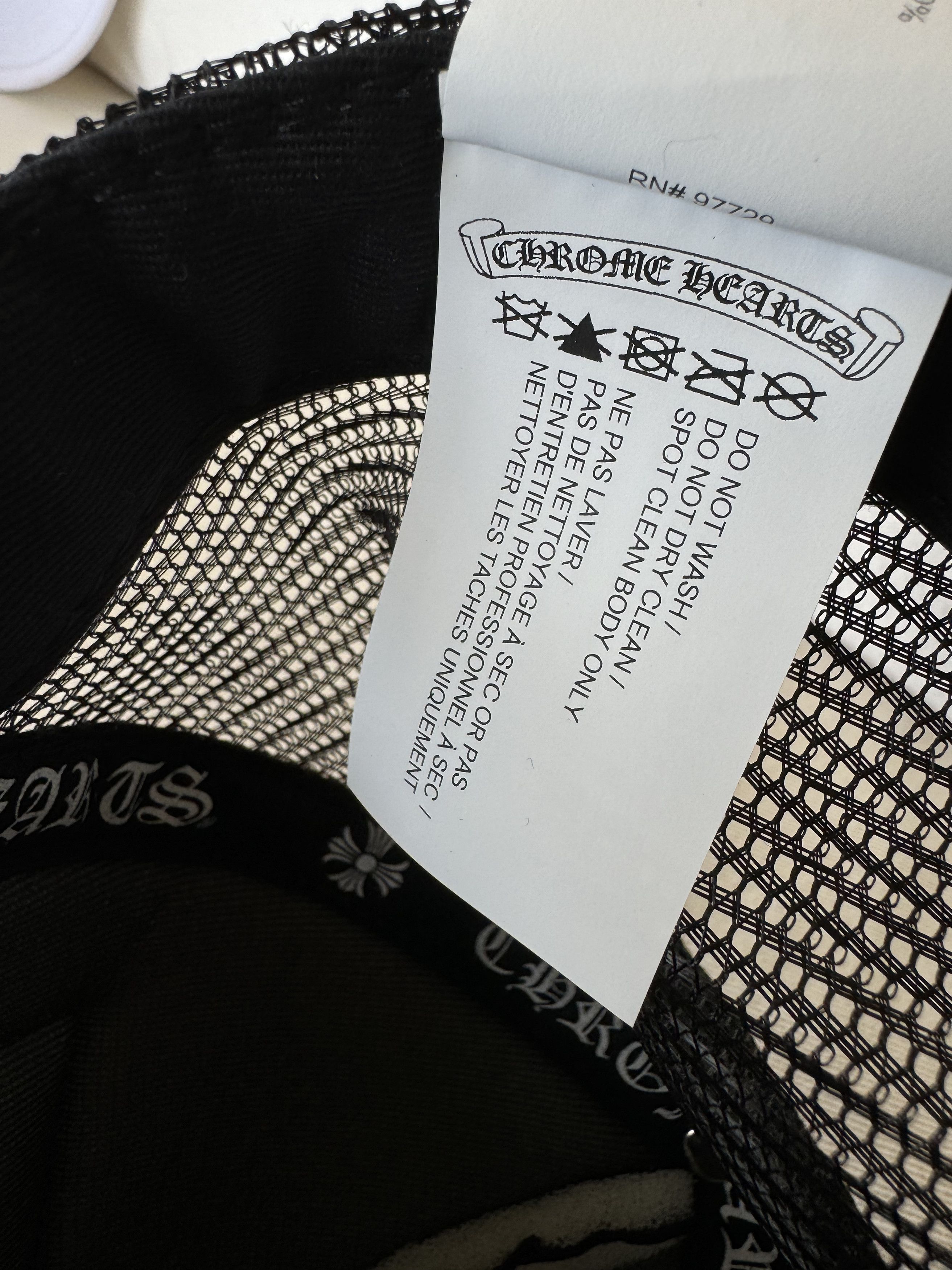 Chrome Hearts Chrome Hearts CH Malibu Trucker Size ONE SIZE - 6 Thumbnail