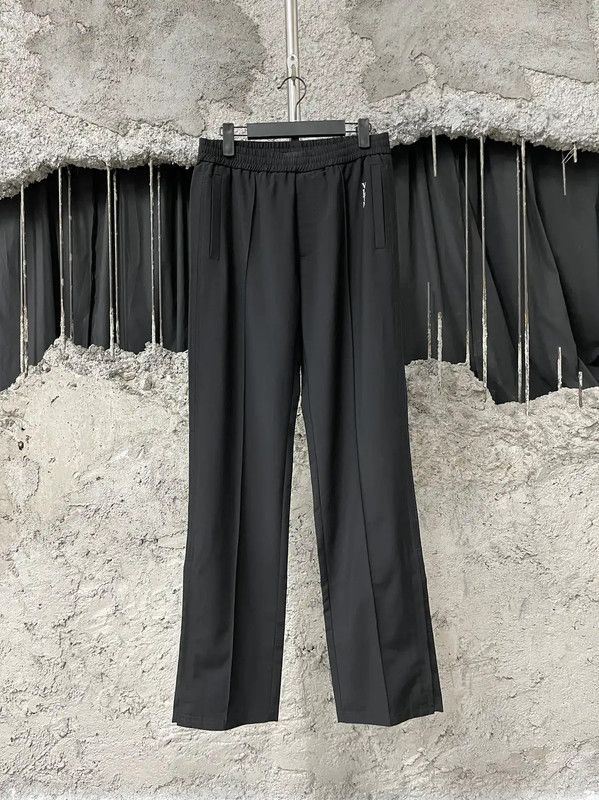 Valentino Valentino Black Embroidered Casual Trousers 0089 Size US 30 / EU 46 - 1 Thumbnail