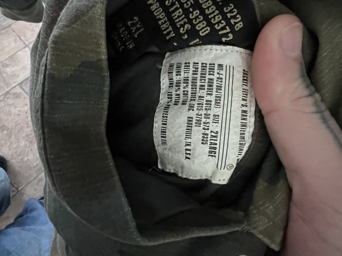Anti Social Social Club ASSC X Alpha Industries Camo Bomber Jacket Size US XXL / EU 58 / 5 - 10 Thumbnail