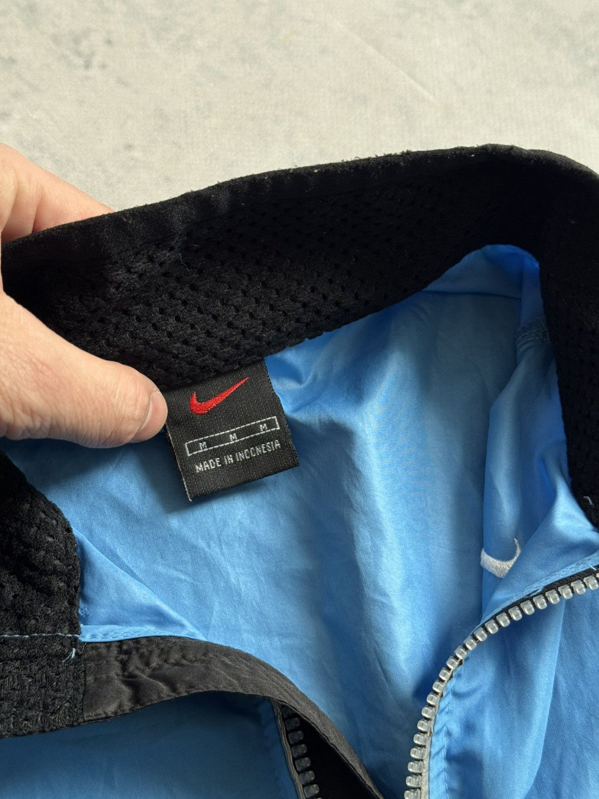 Nike × Vintage Vintage Nike streetwear blue run vest Size US M / EU 48-50 / 2 - 6 Thumbnail