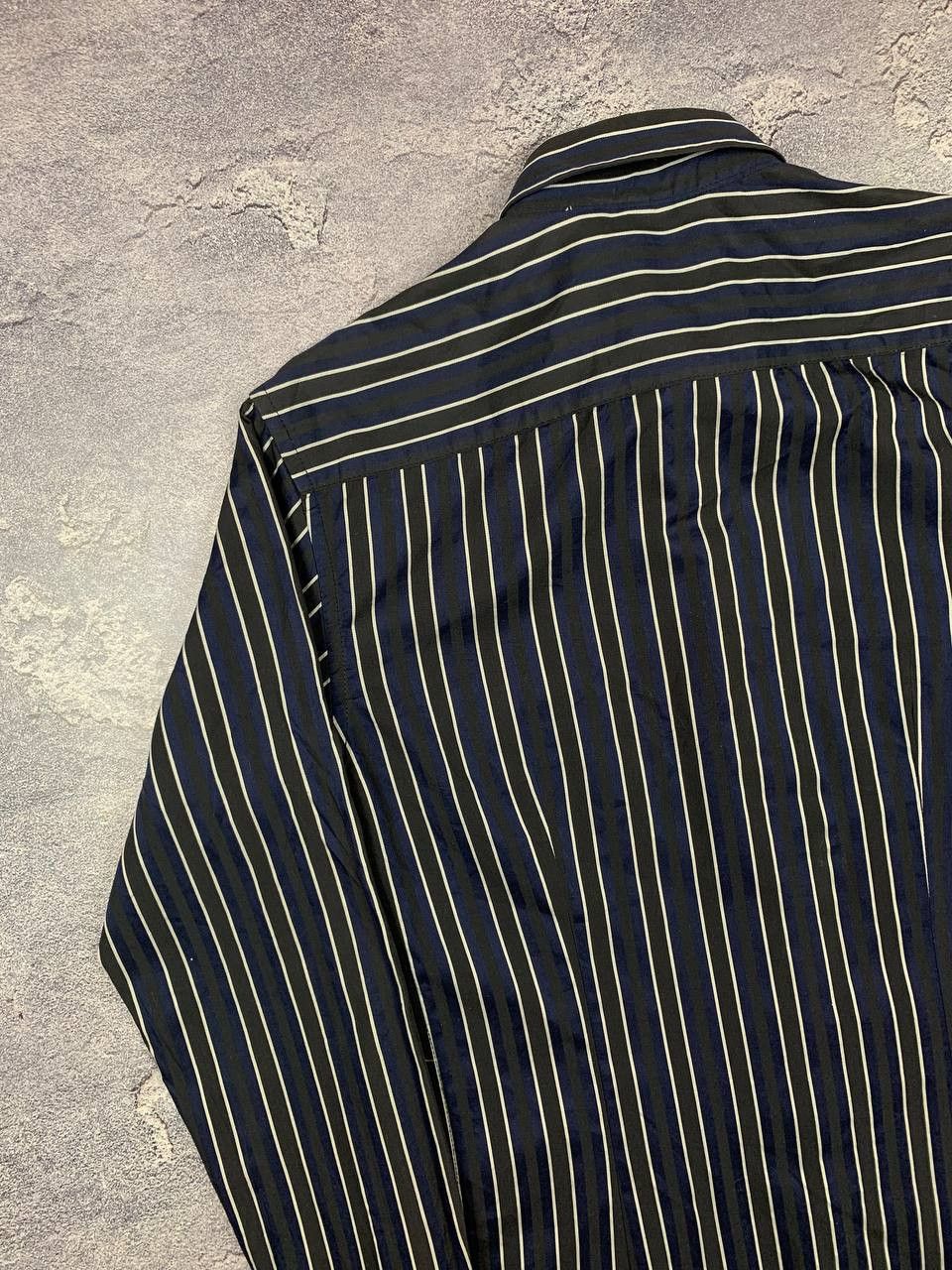Balmain Balmain Men’s Black Striped Button Up Shirt Size S Size US S / EU 44-46 / 1 - 14 Thumbnail