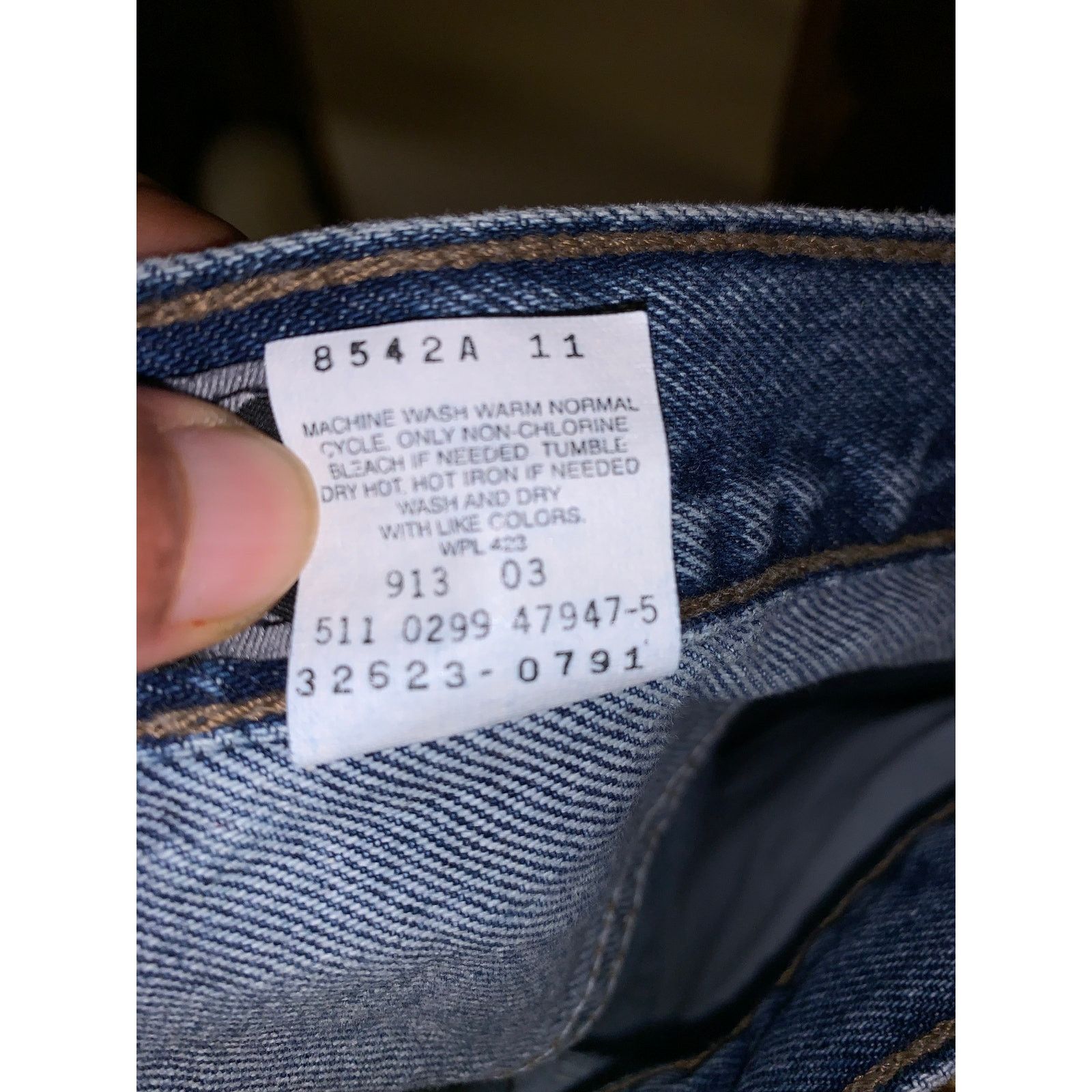Levi's × Vintage 1999 Levi’s SilverTab Baggy Denim Shorts USA Size 32 Y2K Size US 32 / EU 48 - 5 Thumbnail