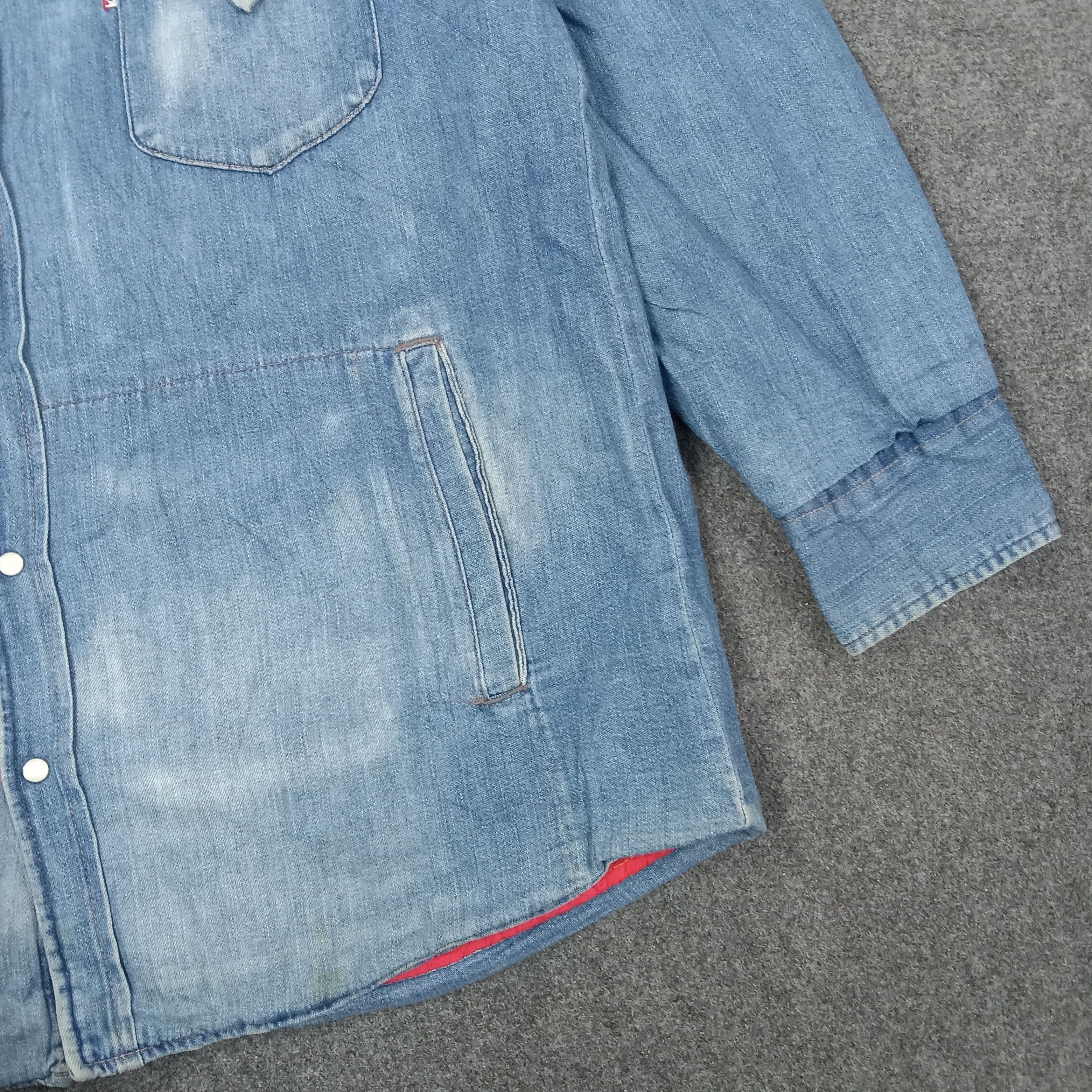 Blue Blue Japan BLUE BLUE Japanese Fashion Brand Shirts C249N13 Size US M / EU 48-50 / 2 - 2 Thumbnail