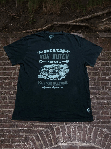 Von Dutch Designers Von Dutch Big Logo SHORT Sleeve Tees Size US XL / EU 56 / 4 - 1 Thumbnail