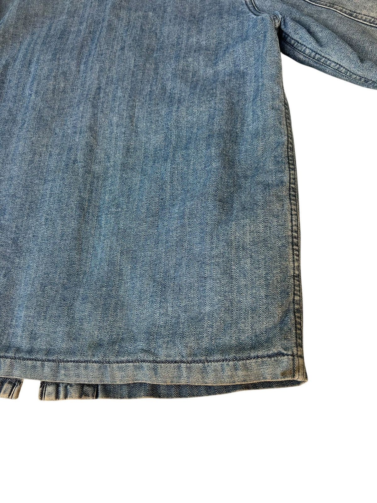 Full Count & Co. × Vintage Vintage Full Count Dirty Mud HBT Denim Jacket Lined Size US M / EU 48-50 / 2 - 23 Thumbnail