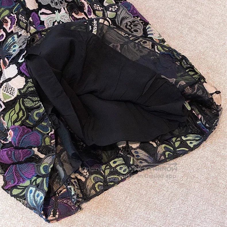 Valentino Valentino Colorful butterfly lace dress Size XS / US 0-2 / IT 36-38 - 6 Thumbnail