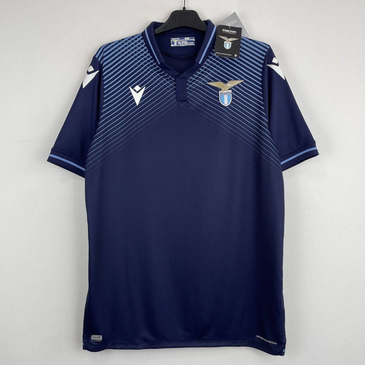 Macron Lazio Third Macron Jersey Shirt Men 2020/2021 size XL Size US XL / EU 56 / 4 - 1 Thumbnail