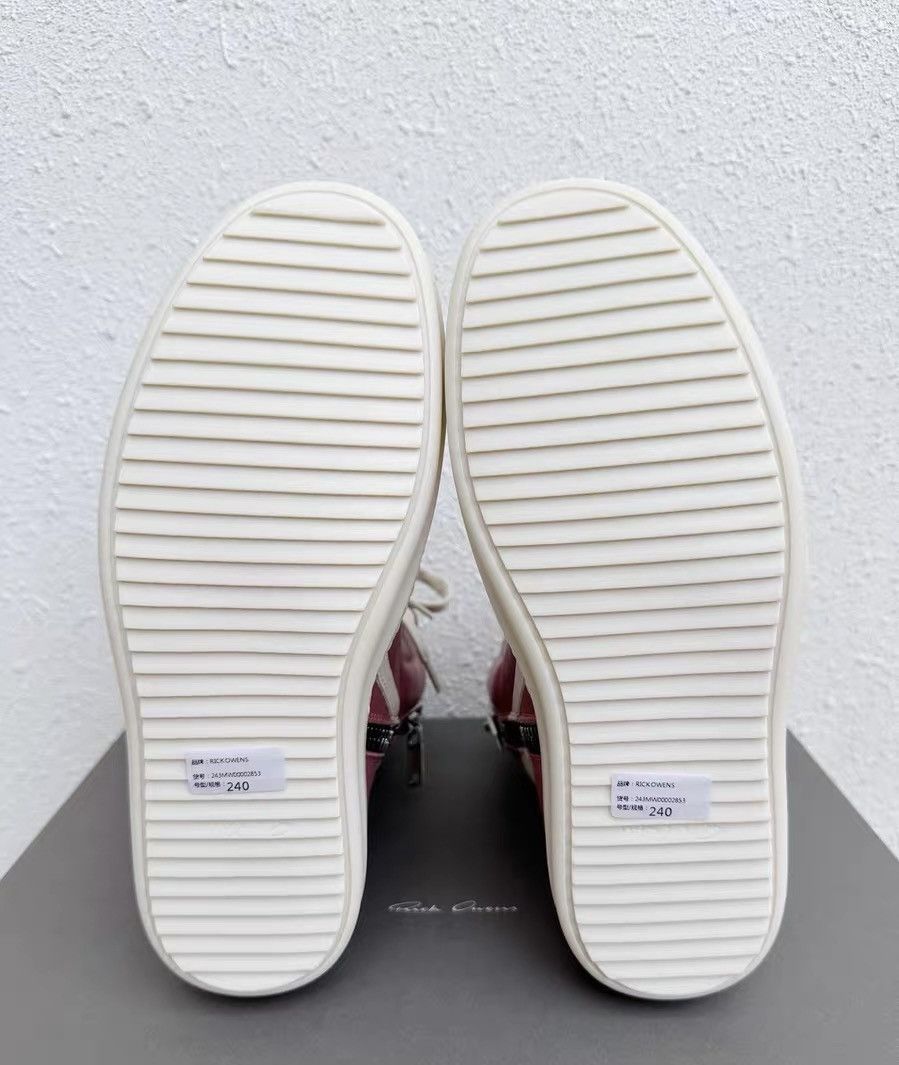 Rick Owens Rick Owens Geobasket pink and white high-top sneakers Size US 8 / IT 38 - 8 Thumbnail
