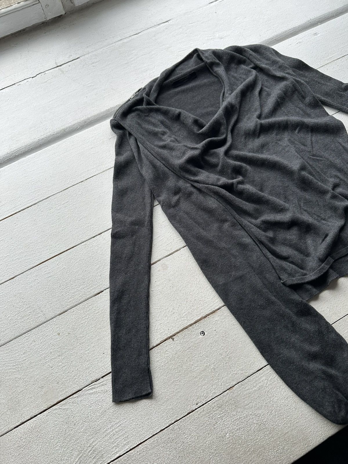 Allsaints 🚨RARE ALLSAINTS AVANT-GARDE IFSIXWASNINE CARDIGAN GRAY Size S / US 4 / IT 40 - 2 Thumbnail