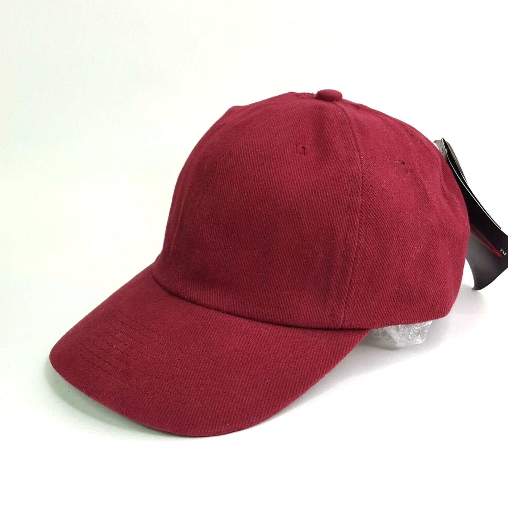 Logo 7 VINTAGE Greg Norman Shark Hat Red GN Logo PGA Baseball Cap 90s Golf Casual Classic Mens Adjustable Hat Size ONE SIZE - 2 Thumbnail