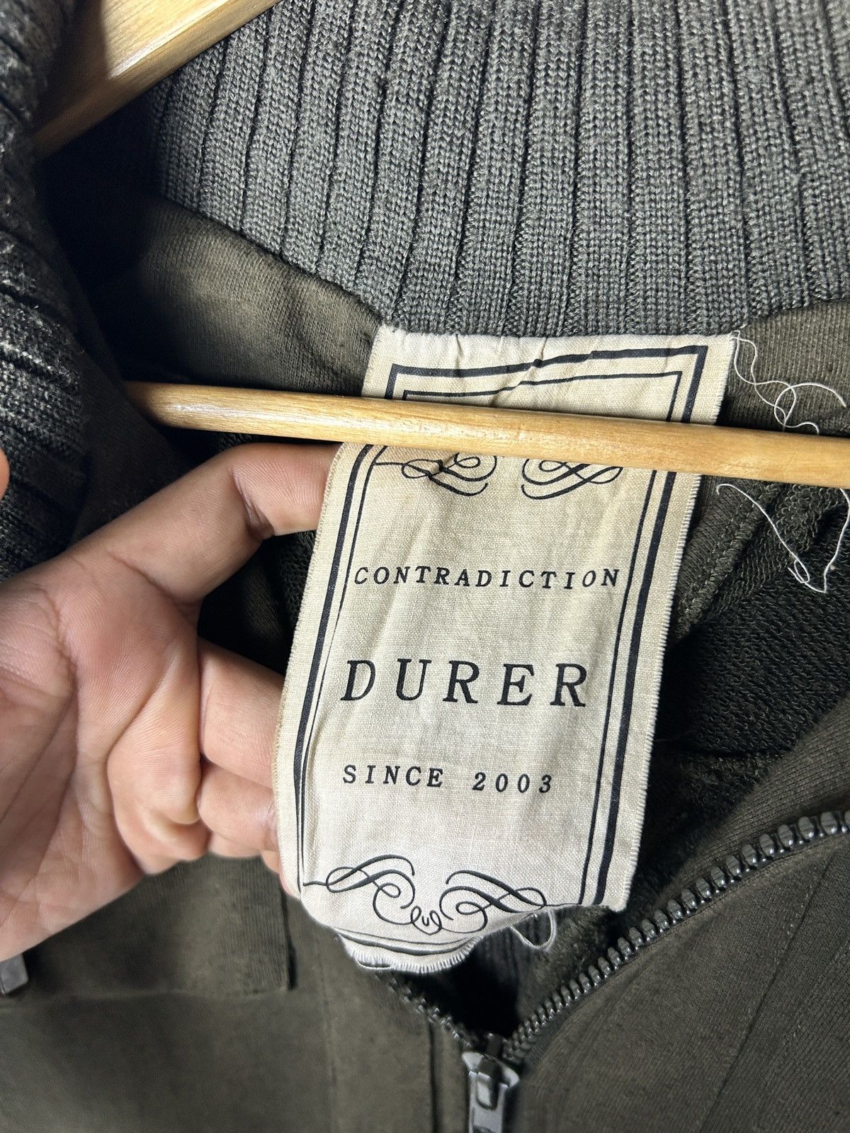 Japanese Brand Durer multi pocket army zipper double hooded japan jacket Size US M / EU 48-50 / 2 - 7 Thumbnail