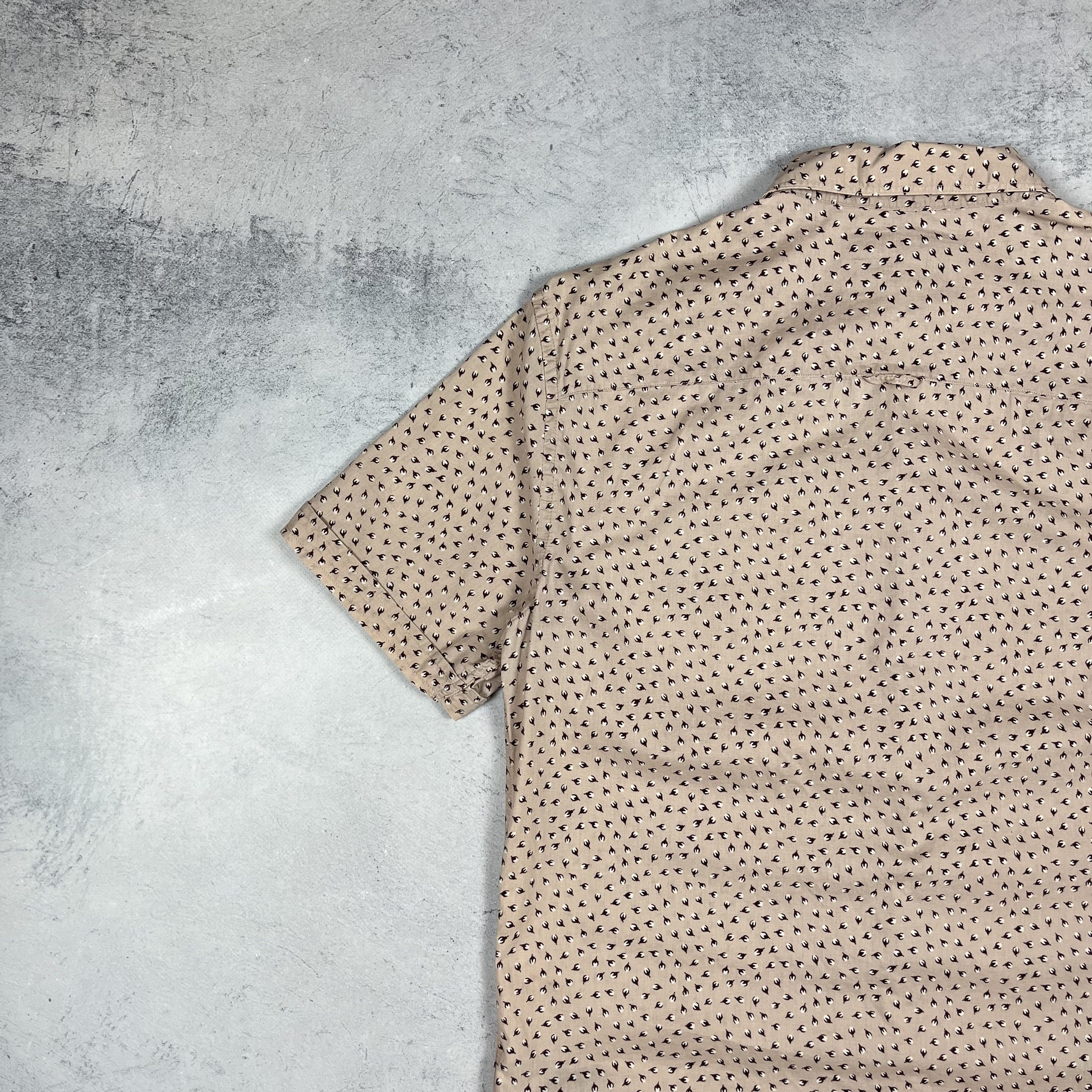 Allsaints Designer AllSaints Bulb Button Up Short Sleeve Shirt Size US S / EU 44-46 / 1 - 18 Thumbnail
